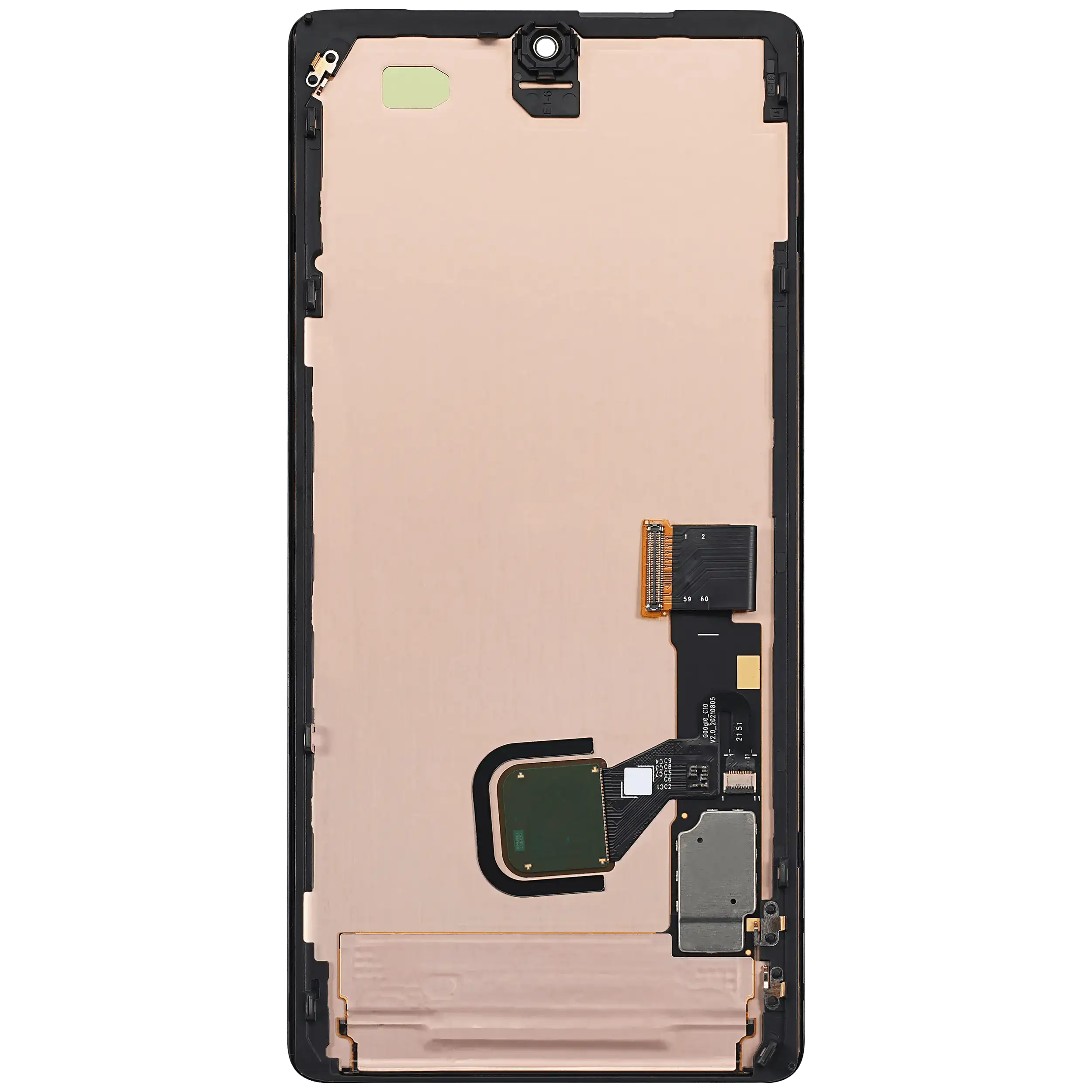 OLED Display mit Rahmen (mit Fingerprint Sensor) für Google Pixel 7 Pro (professionell aufgearbeitet) – Bild 4