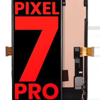 OLED Display mit Rahmen (ohne Fingerprint Sensor) für Google Pixel 7 Pro (Aftermarket Plus)