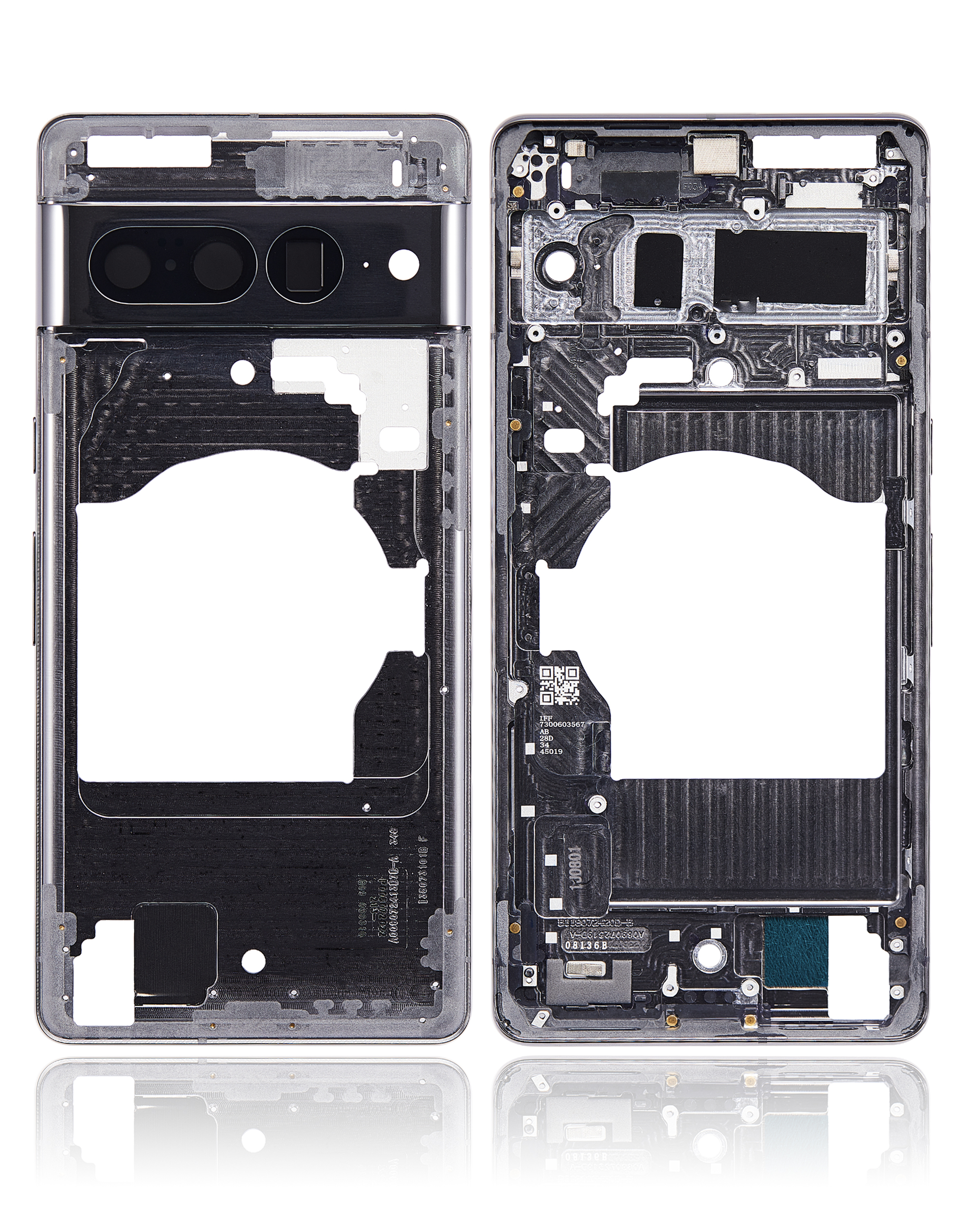 Mittelrahmen für Google Pixel 7 Pro (Obsidian) – Bild 2