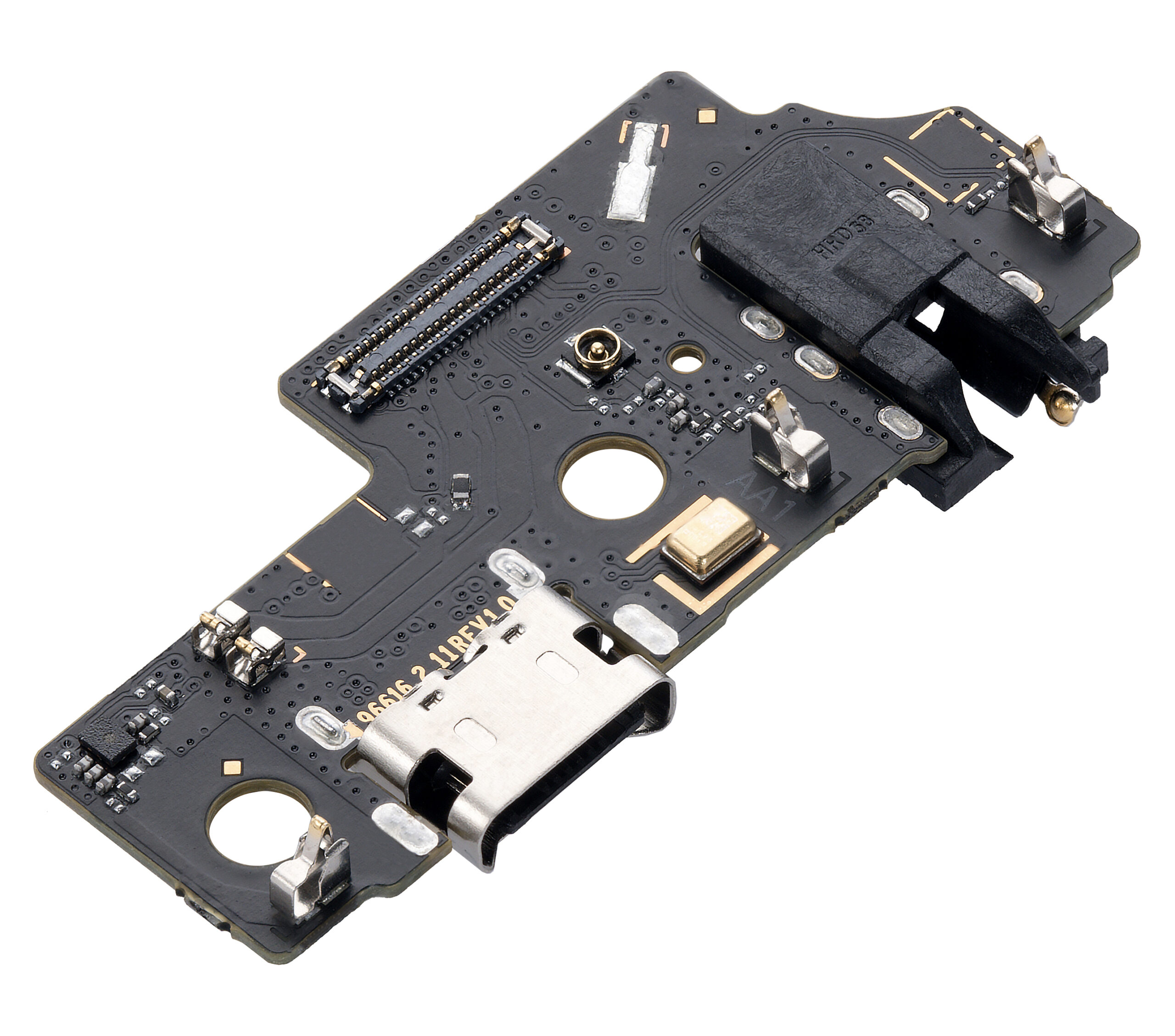 Ladebuchse mit Kopfhörerbuchse für Samsung Galaxy A04 (A045 / 2022) (Aftermarket Plus) – Bild 4