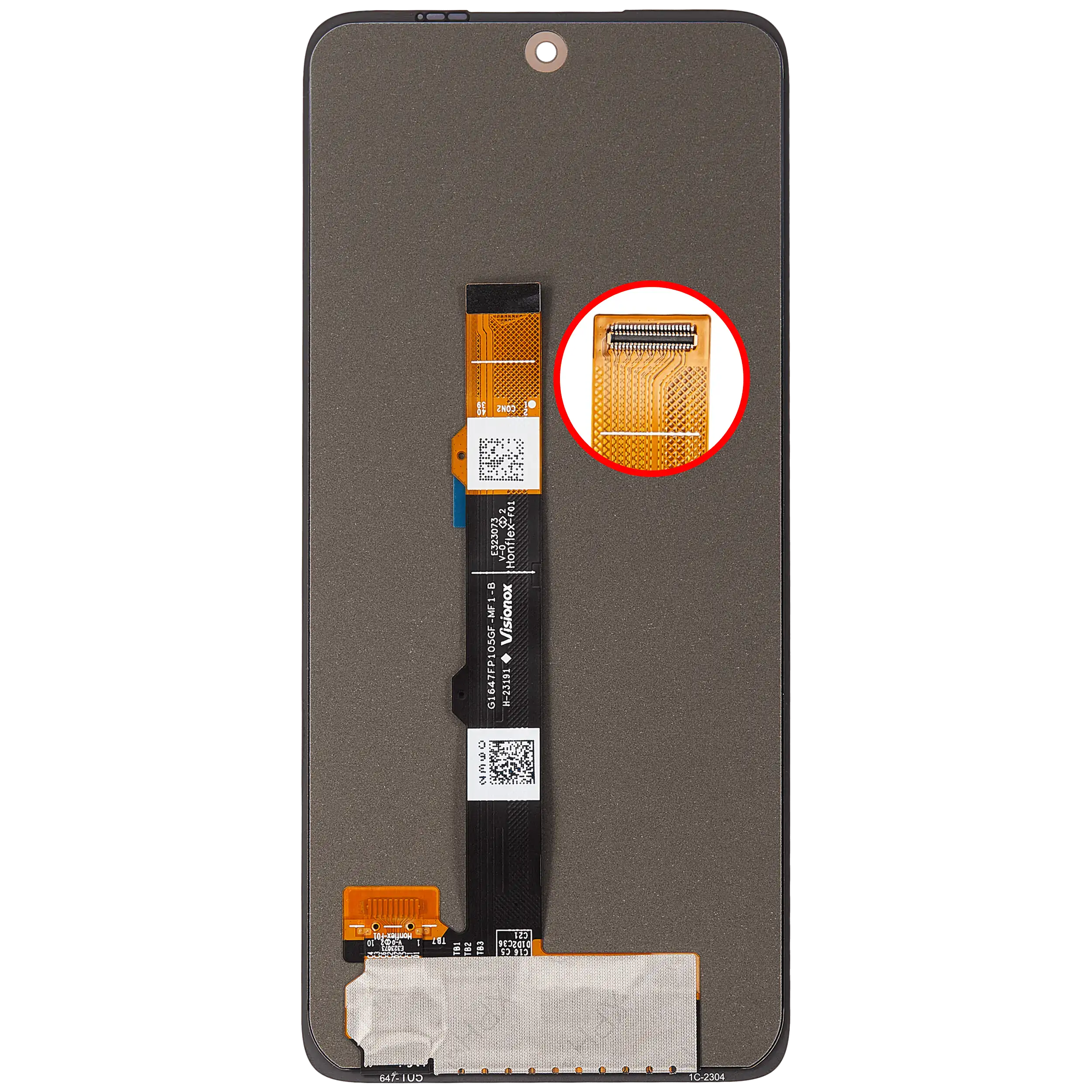 OLED Display ohne Rahmen für Motorola Moto G42 (XT2233 / 2022) (professionell aufgearbeitet) – Bild 4