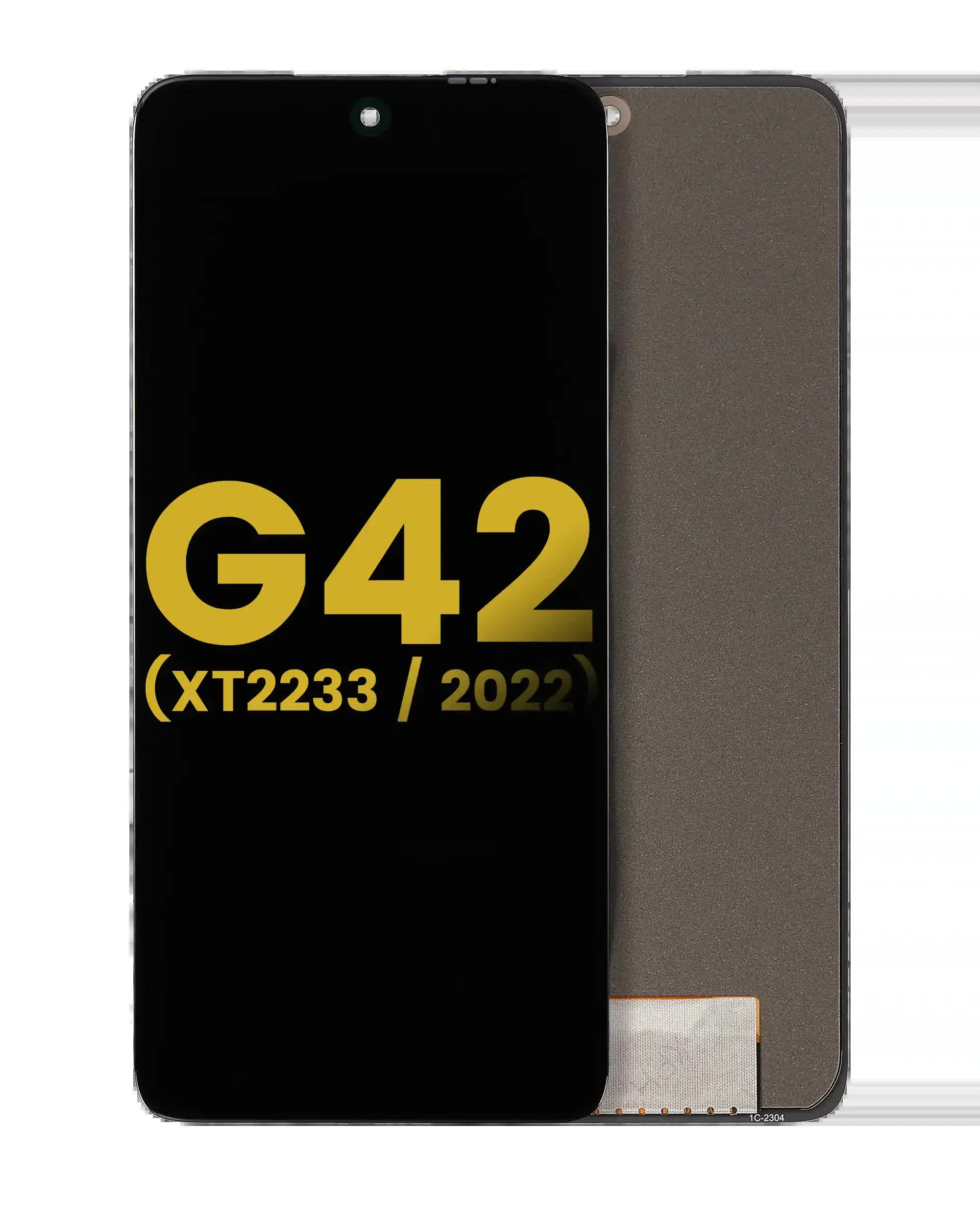 OLED Display ohne Rahmen für Motorola Moto G42 (XT2233 / 2022) (professionell aufgearbeitet)