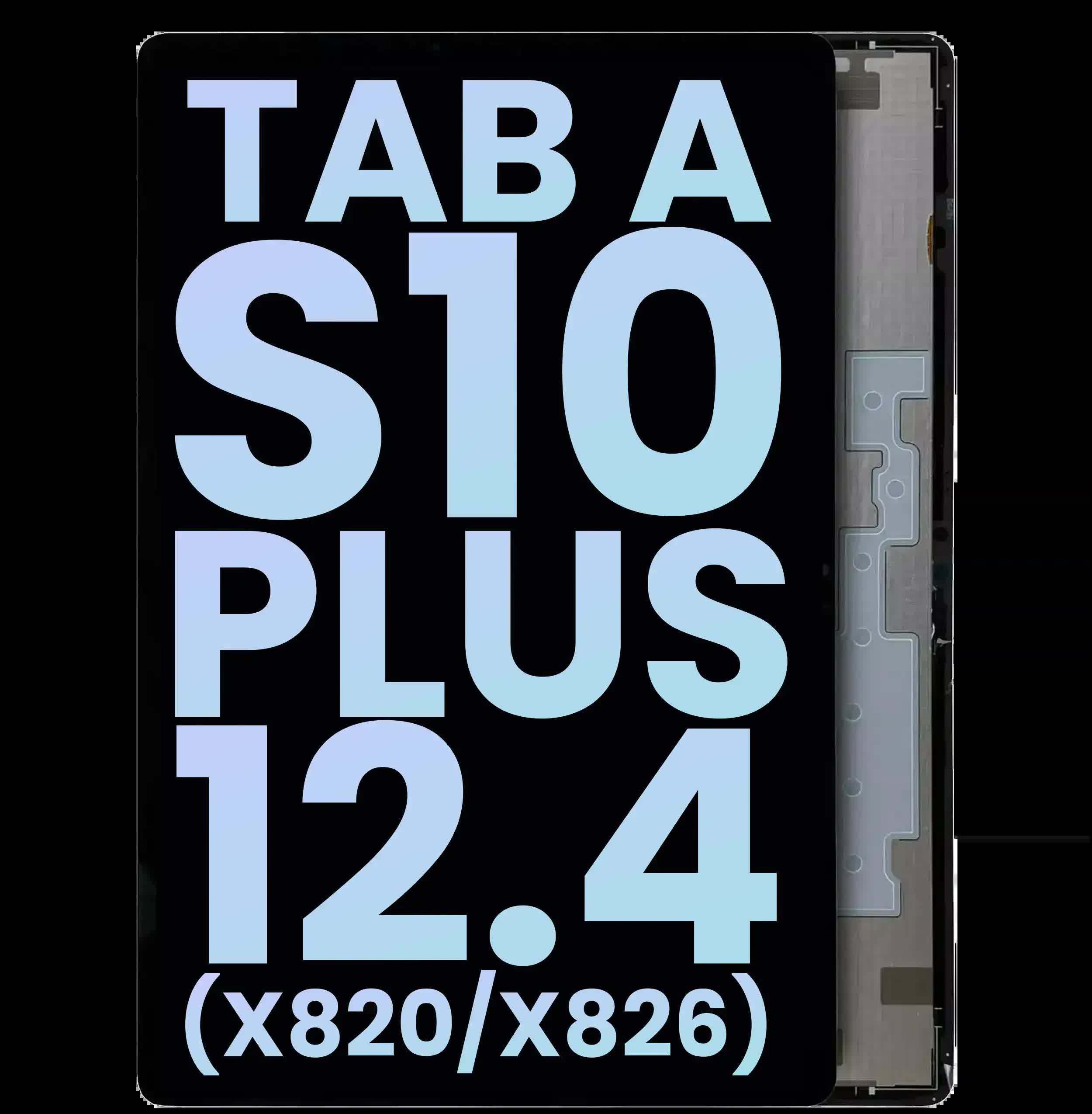 LCD Display ohne Rahmen für Samsung Galaxy Tab S10 Plus 10.4" (X820 / X826) (2024) (Service Pack)