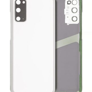 Rückdeckelglas mit Kameraglas für Samsung Galaxy S20 5G (Service Pack) (Cloud White)