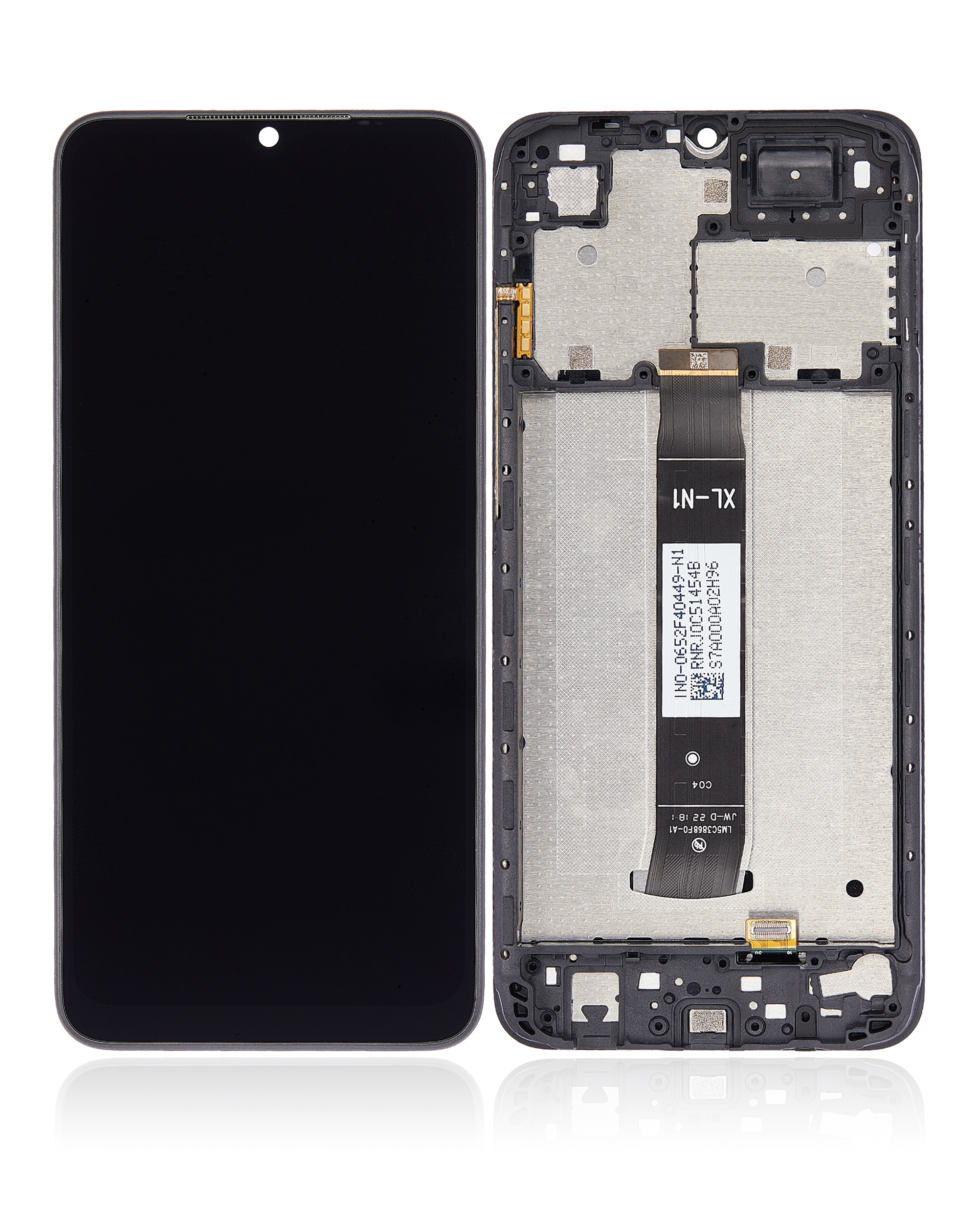 LCD Display mit Rahmen für Xiaomi Redmi A1 / Xiaomi Redmi A1+ / Redmi A2 / Redmi A2+ / Poco C51 (professionell aufgearbeitet) – Bild 3