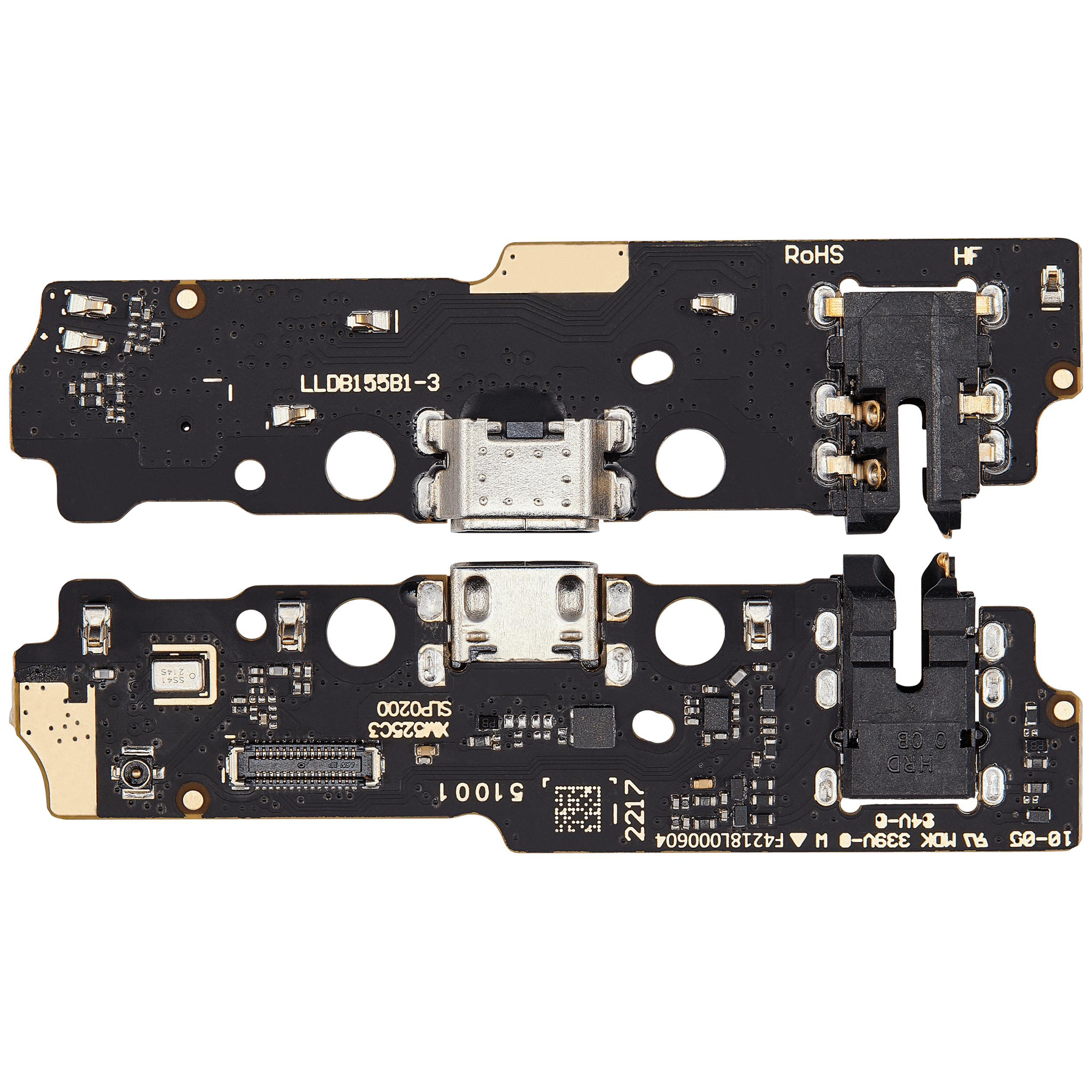 Ladebuchse mit Kopfhörerbuchse für Xiaomi Redmi A1 – Bild 2