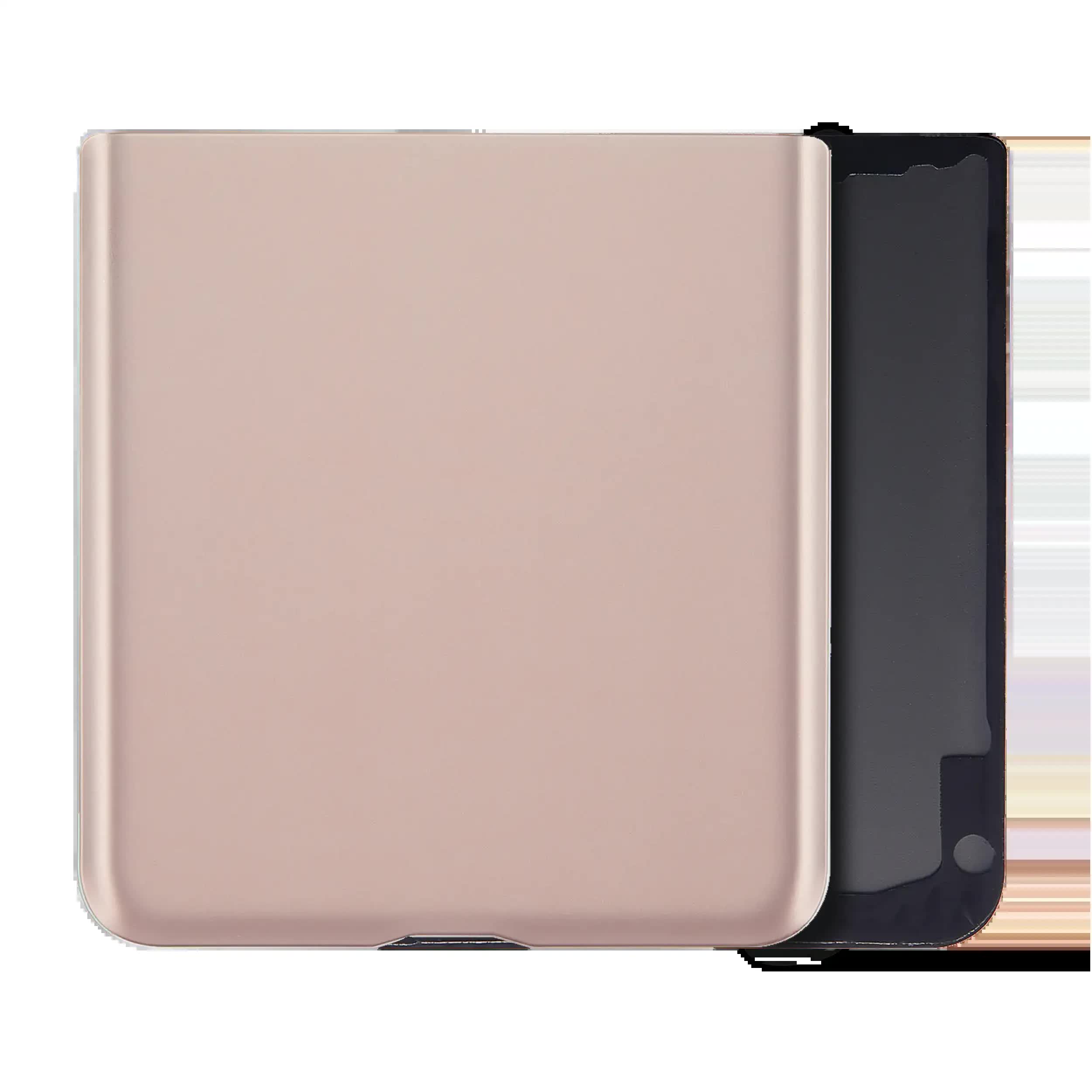 Bottom Rückdeckelglas für Samsung Galaxy Z Flip 5G (F707) (Service Pack) (Mystic Bronze)