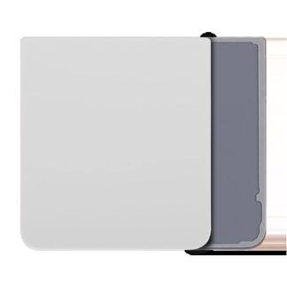 Bottom Rückdeckel für Samsung Galaxy Z Flip 4 5G (Service Pack) (White (Weiß))