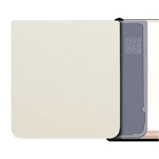Bottom Rückdeckelglas für Samsung Galaxy Z Flip 3 5G (Service Pack) (Cream)
