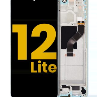 OLED Display mit Rahmen für Xiaomi 12 Lite (professionell aufgearbeitet) (Lite Green)