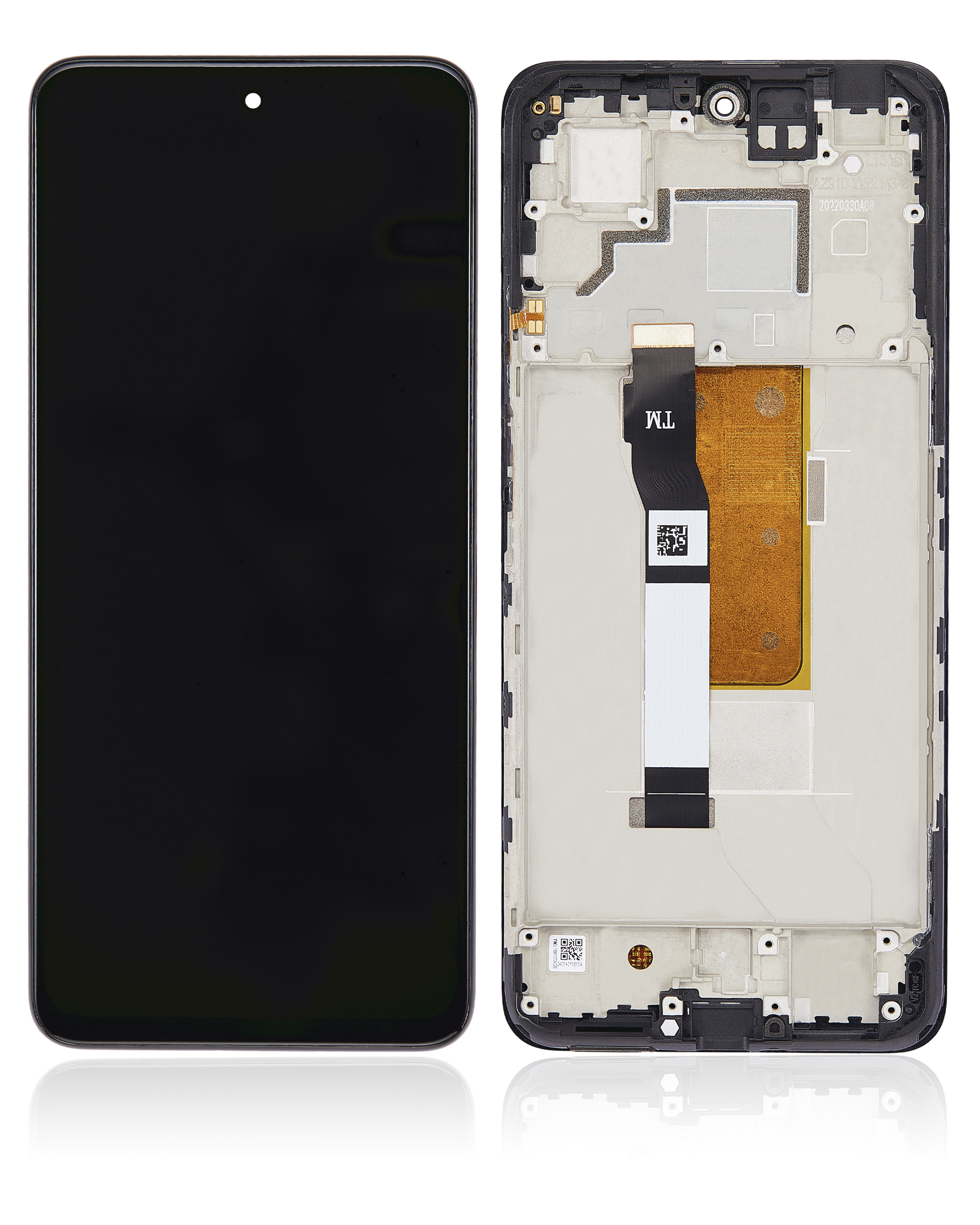 LCD Display mit Rahmen für Xiaomi Redmi Note 11T Pro / Xiaomi Poco X4 GT (professionell aufgearbeitet) – Bild 2