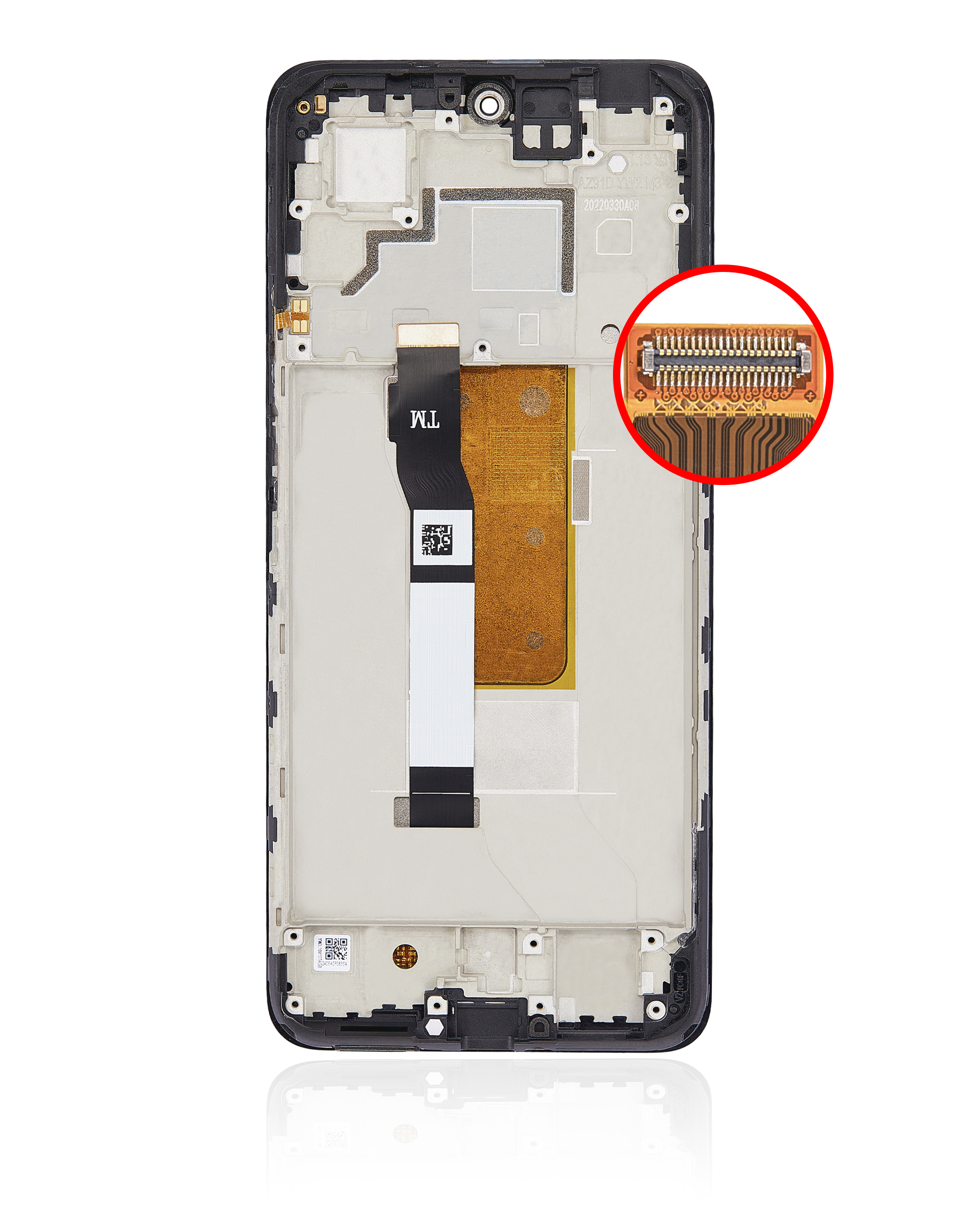 LCD Display mit Rahmen für Xiaomi Redmi Note 11T Pro / Xiaomi Poco X4 GT (professionell aufgearbeitet) – Bild 4