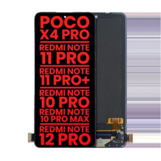 OLED Display ohne Rahmen für Xiaomi Poco X4 Pro 5G / Redmi Note 11 Pro 4G / Note 11 Pro 5G / Note 11 Pro+ 5G / Redmi Note 10 Pro / Redmi Note 10 Pr