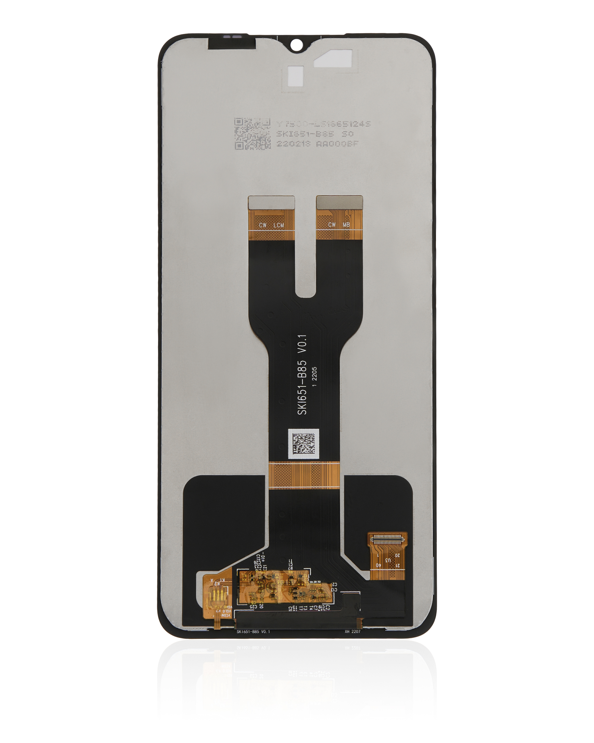 LCD Display ohne Rahmen für T-Mobile Revvl 6 / Revvl 6X 5G / T Phone / Cricket Icon 4 / Boost Mobile Celero 5G (2023) (professionell aufgearbeitet) – Bild 4