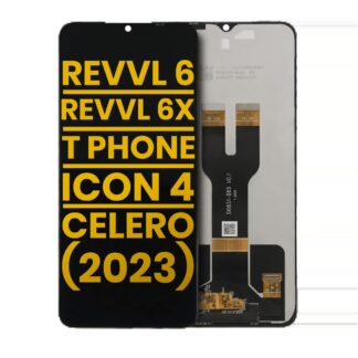 LCD Display ohne Rahmen für T-Mobile Revvl 6 / Revvl 6X 5G / T Phone / Cricket Icon 4 / Boost Mobile Celero 5G (2023) (professionell aufgearbeitet)