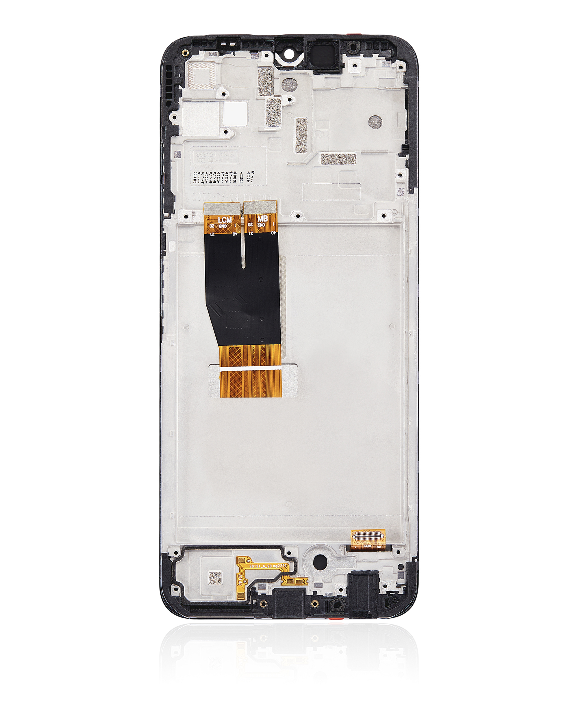 LCD Display mit Rahmen für T-Mobile Revvl 6 Pro / T Phone Pro 5G (professionell aufgearbeitet) – Bild 4