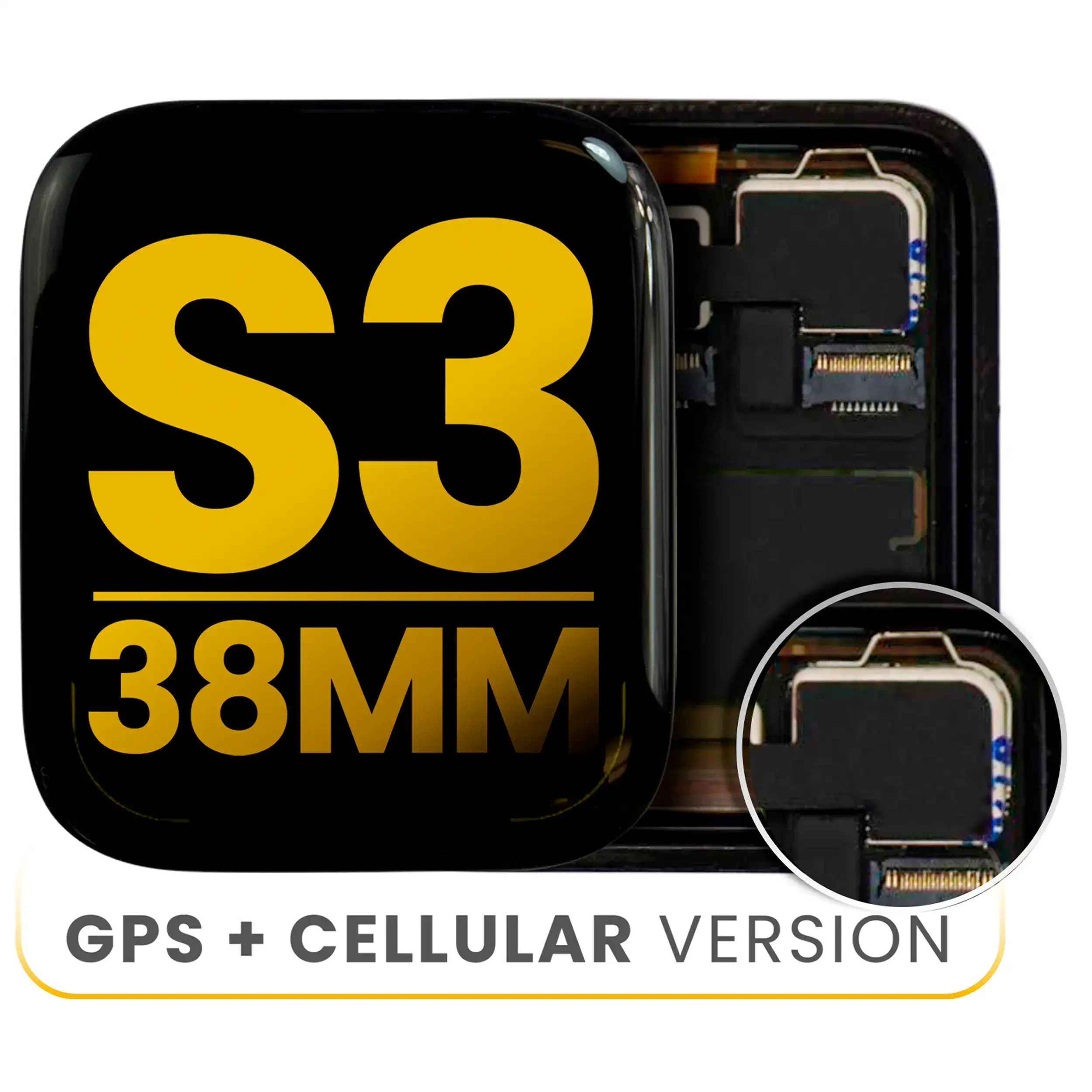 OLED Display mit Halterung für Watch Series 8 (45MM) (Premium) – Bild 5
