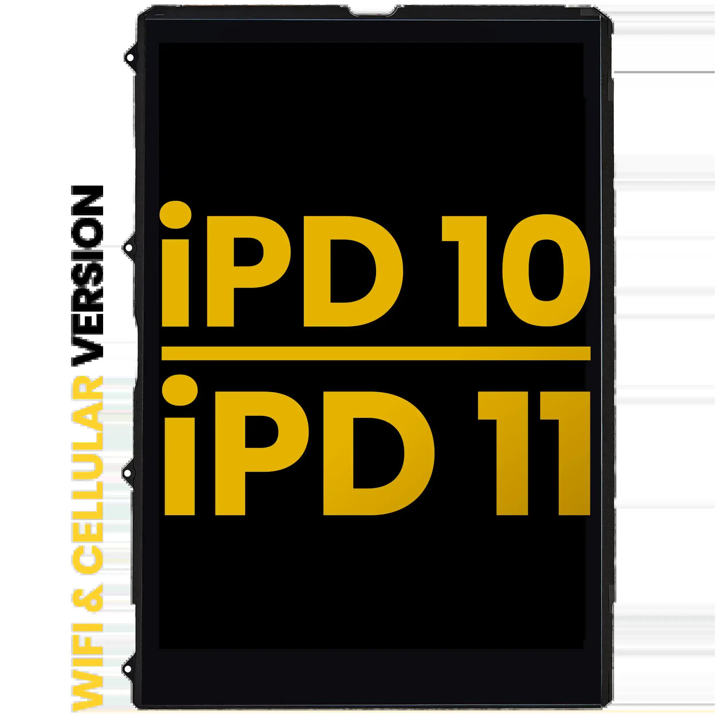 LCD Display für iPad 10 (2022) / iPad 11 (2025) (WiFi / Cellular) (professionell aufgearbeitet)