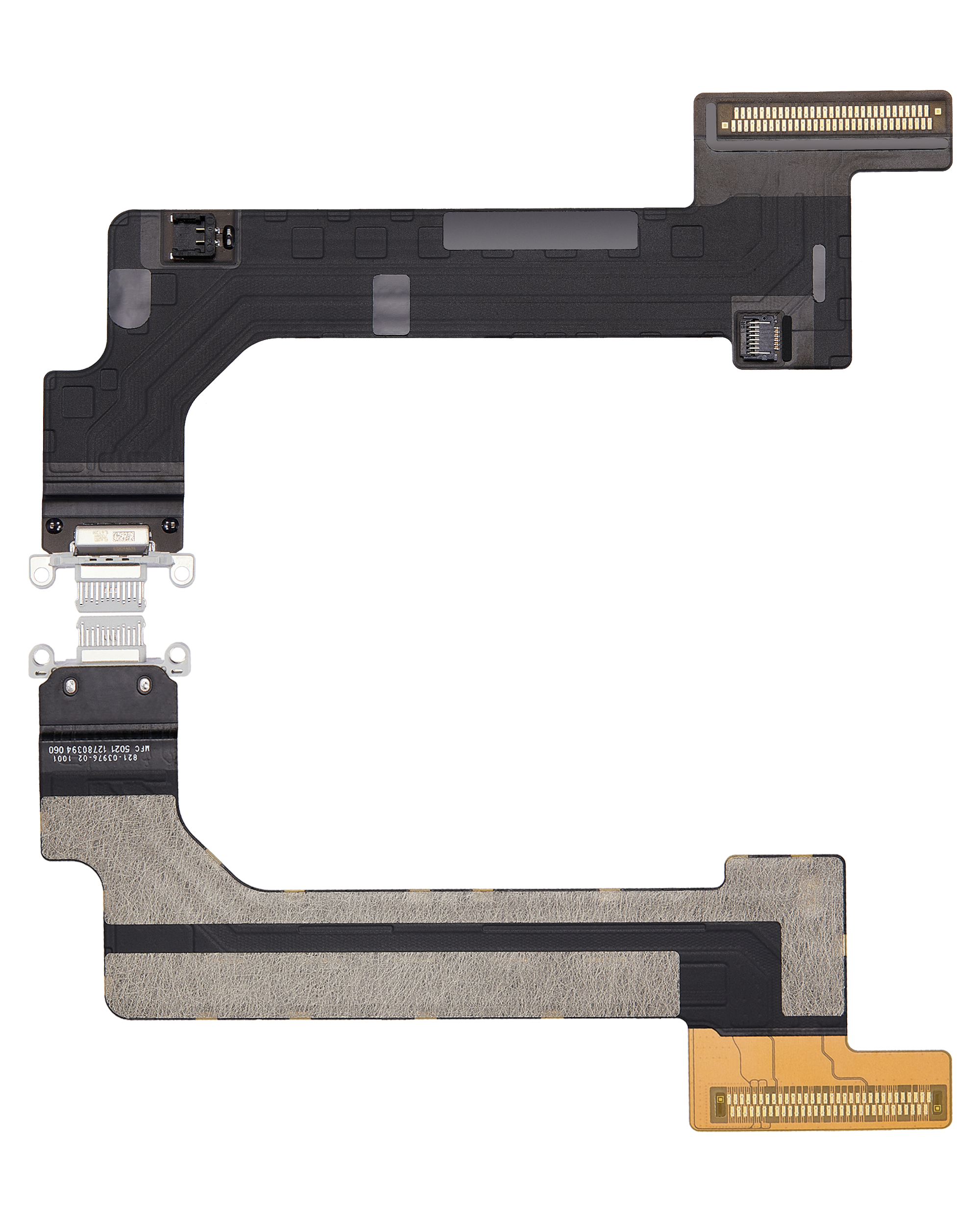 Ladebuchse Flexkabel für iPad 10 (2022) (Cellular) (Premium) (Silver (Silber)) – Bild 2