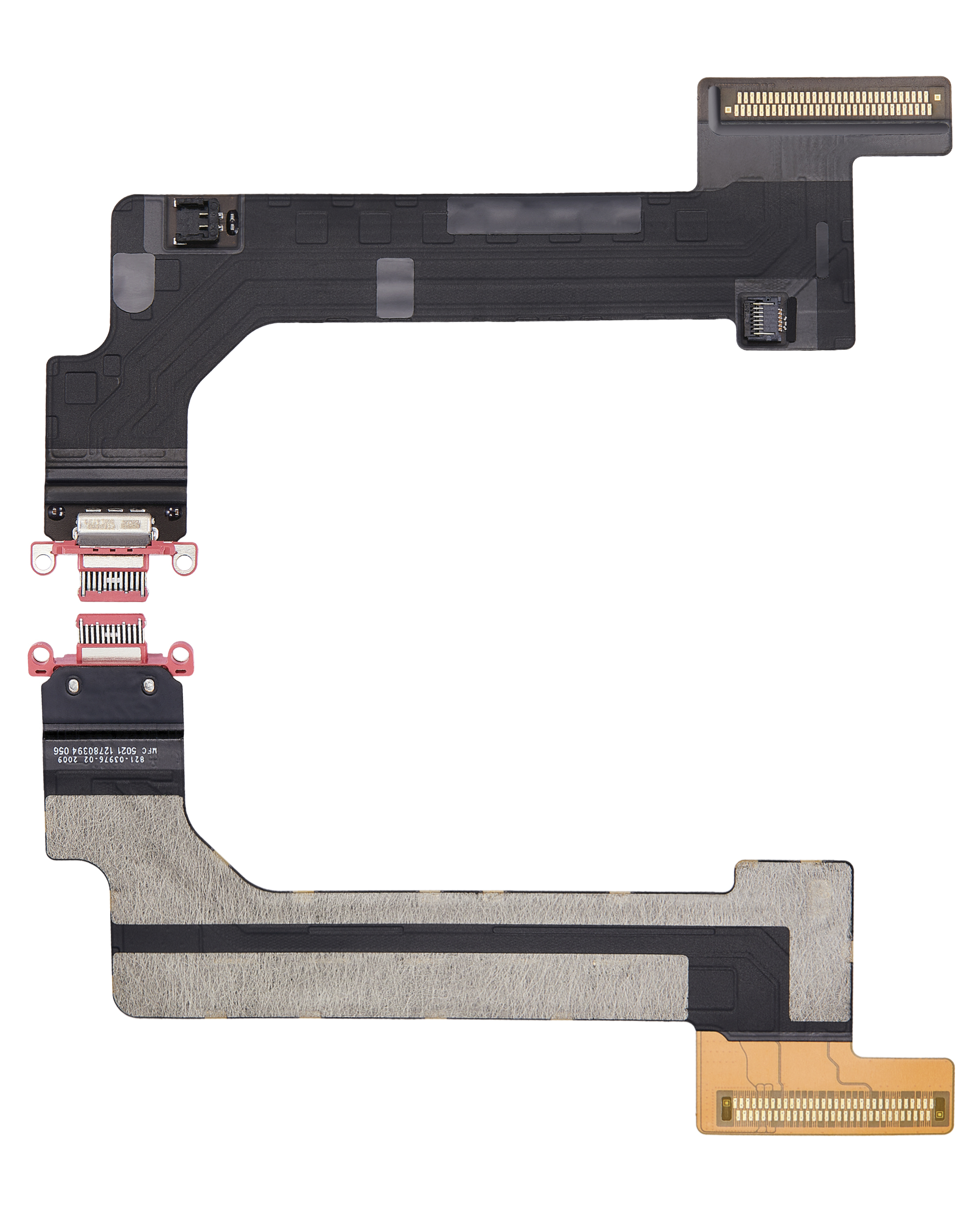 Ladebuchse Flexkabel für iPad 10 (2022) (Cellular) (Premium) (Pink (Rosa)) – Bild 2