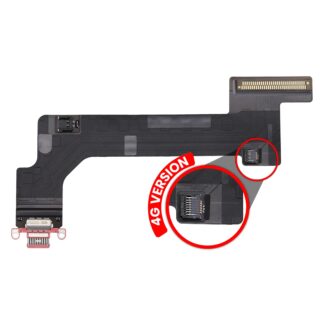 Ladebuchse Flexkabel für iPad 10 (2022) (Cellular) (Premium) (Pink (Rosa))