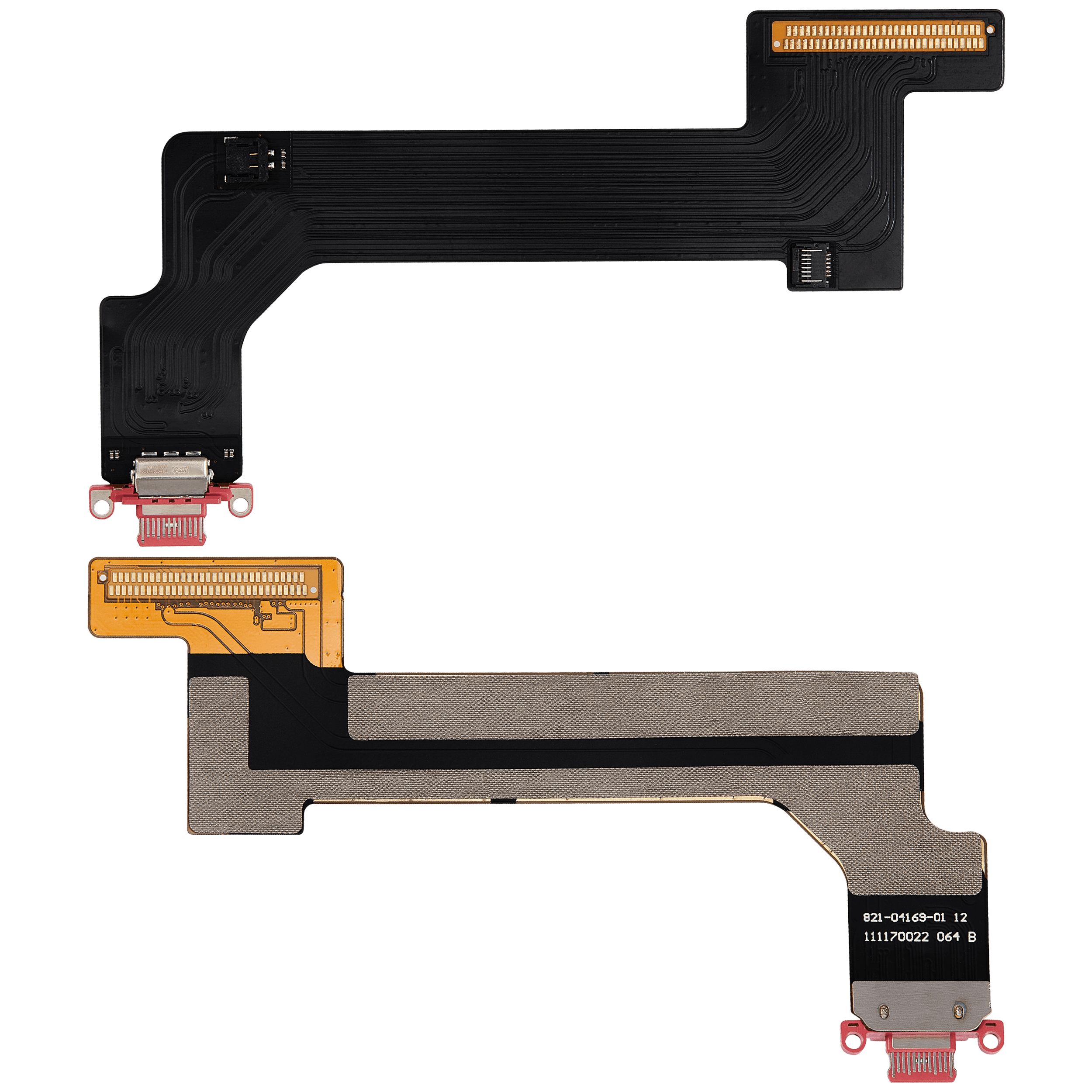 Ladebuchse Flexkabel für iPad 10 (2022) (Cellular) (Aftermarket Plus) (Pink (Rosa)) – Bild 2