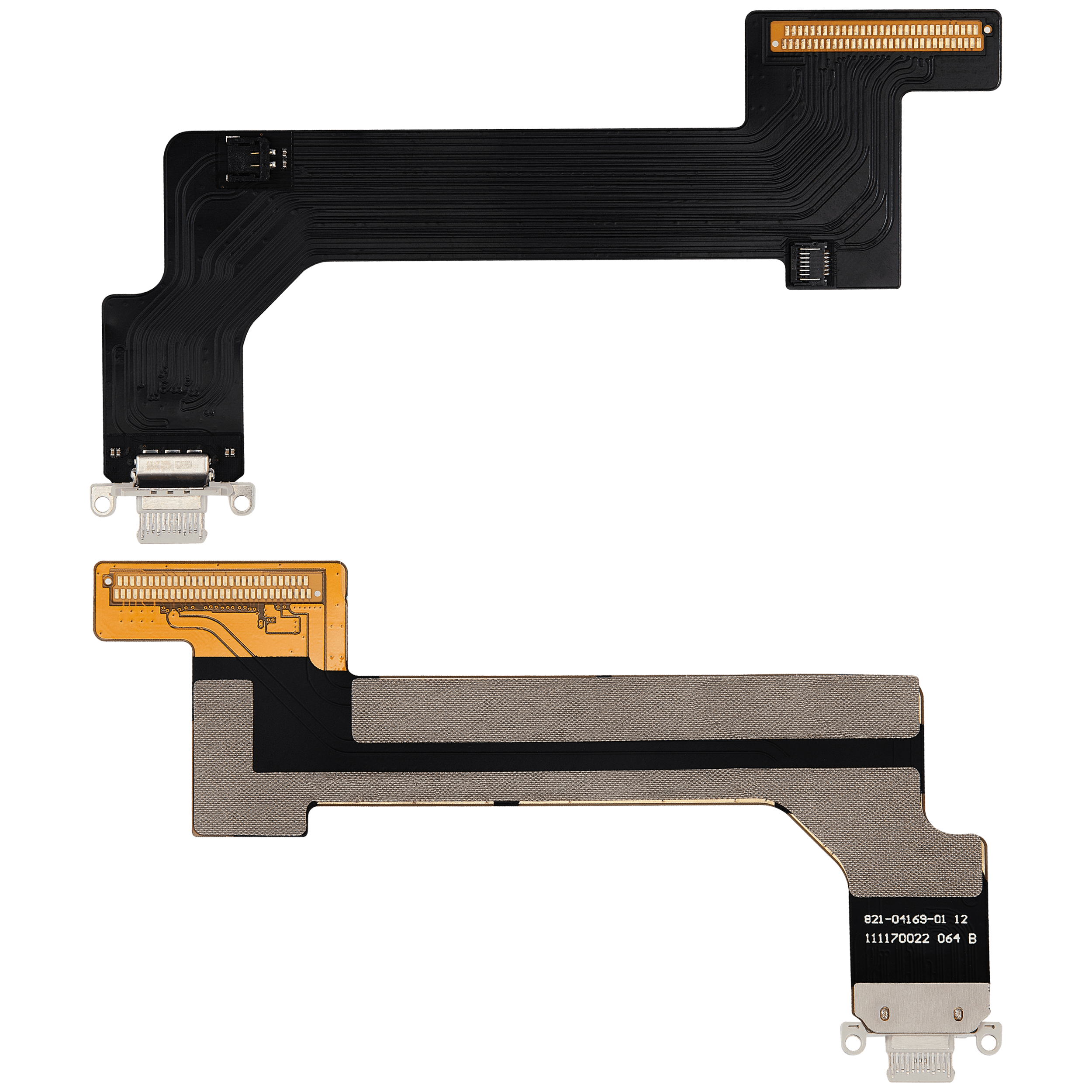 Ladebuchse Flexkabel für iPad 10 (2022) (Cellular) (Aftermarket Plus) (Silver (Silber)) – Bild 2