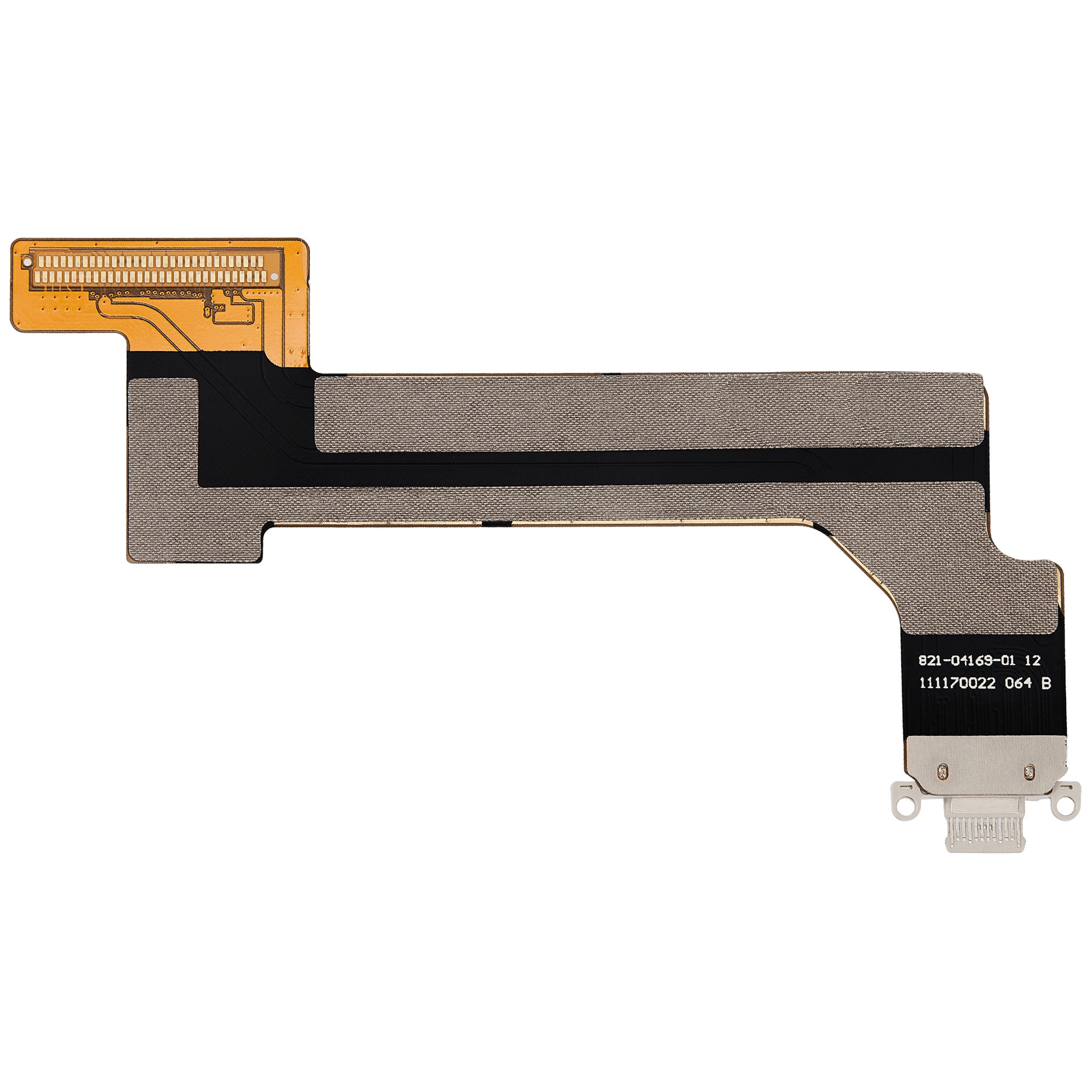 Ladebuchse Flexkabel für iPad 10 (2022) (Cellular) (Aftermarket Plus) (Silver (Silber)) – Bild 3