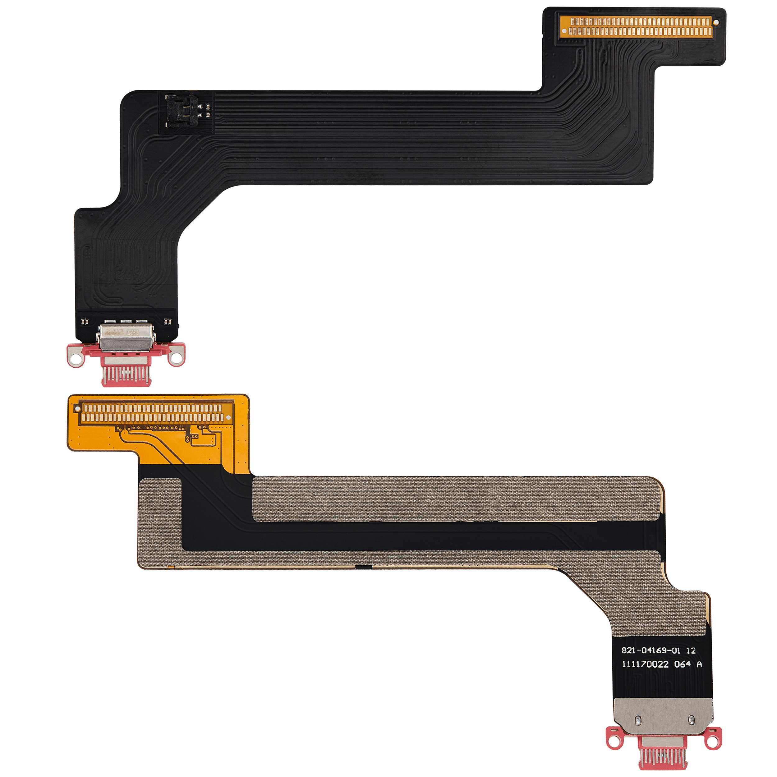 Ladebuchse Flexkabel für iPad 10 (2022) (nur WiFi) (Aftermarket Plus) (Pink (Rosa)) – Bild 2