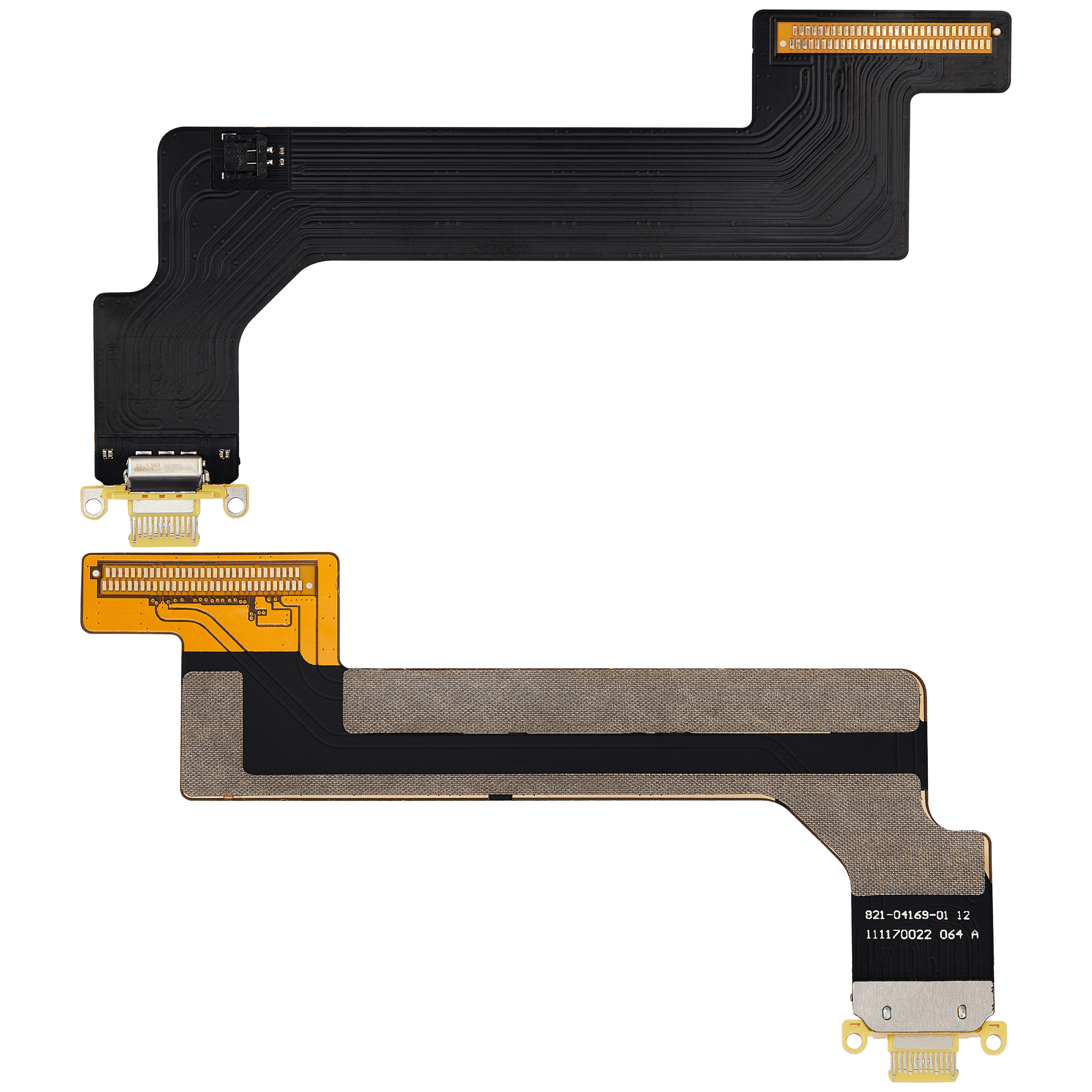 Ladebuchse Flexkabel für iPad 10 (2022) (nur WiFi) (Aftermarket Plus) (Yellow) – Bild 2