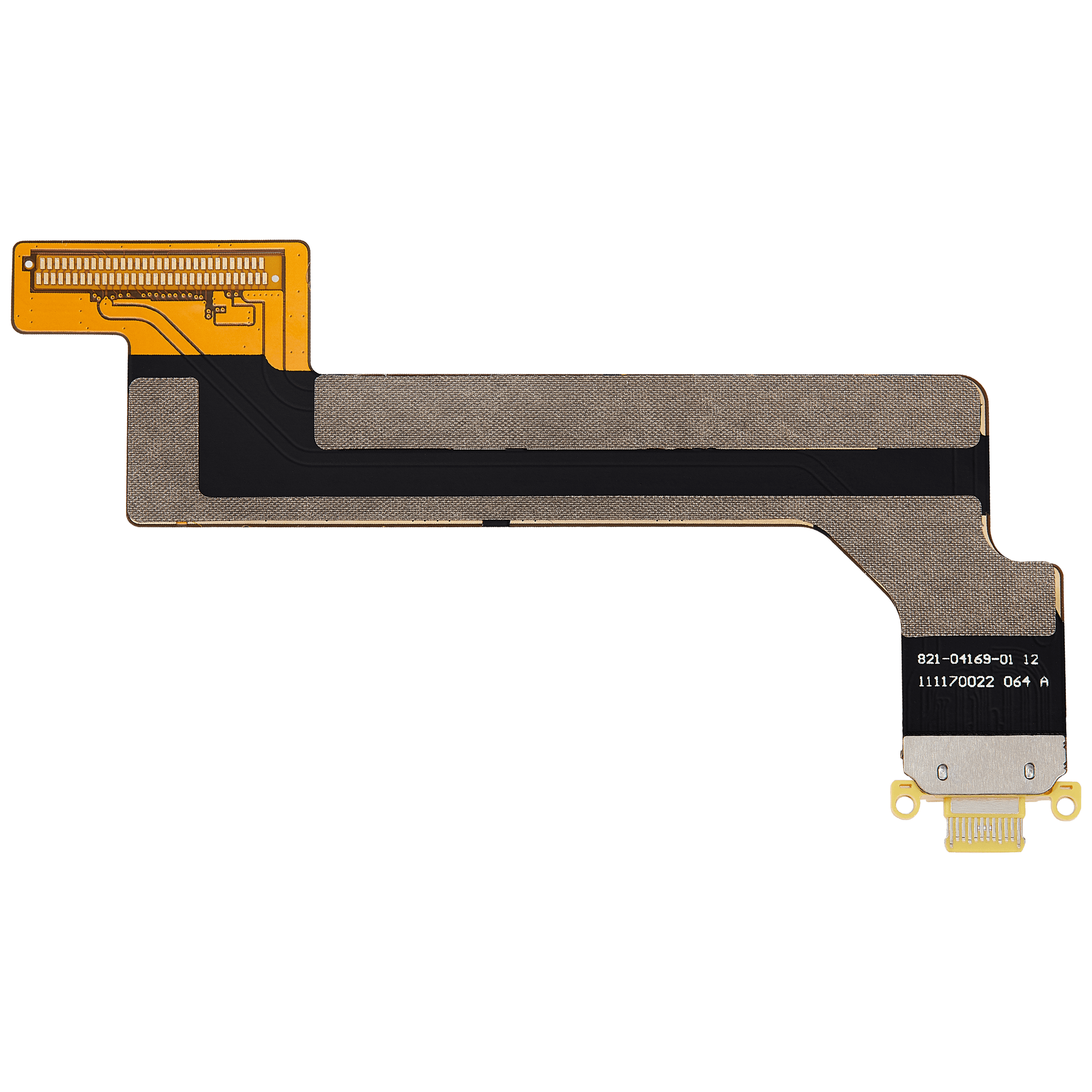 Ladebuchse Flexkabel für iPad 10 (2022) (nur WiFi) (Aftermarket Plus) (Yellow) – Bild 3