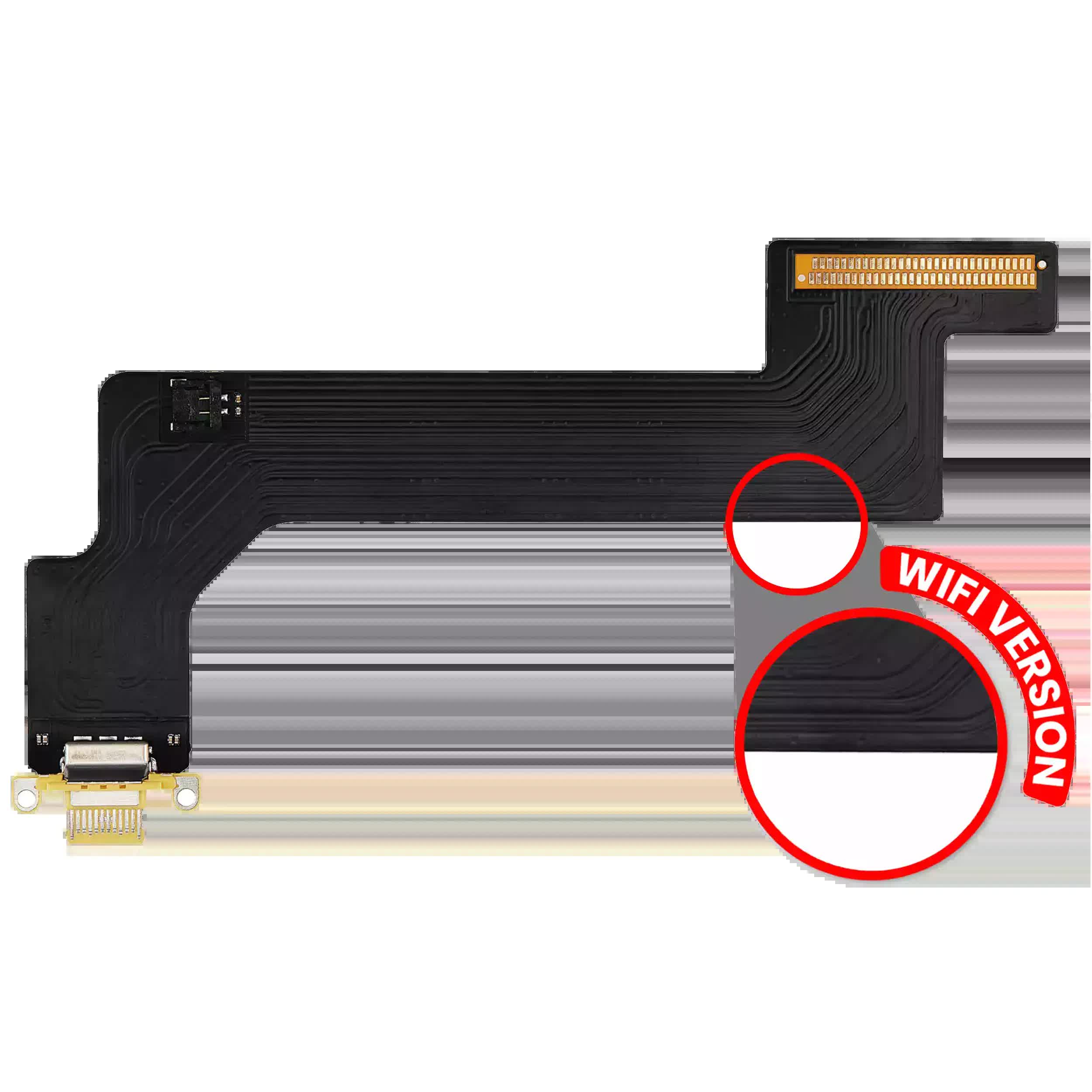 Ladebuchse Flexkabel für iPad 10 (2022) (nur WiFi) (Aftermarket Plus) (Yellow)