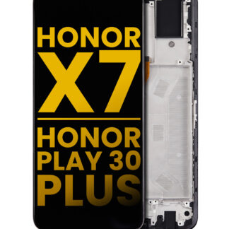 LCD Display mit Rahmen für Honor X7 / Honor Play 30 Plus (professionell aufgearbeitet)