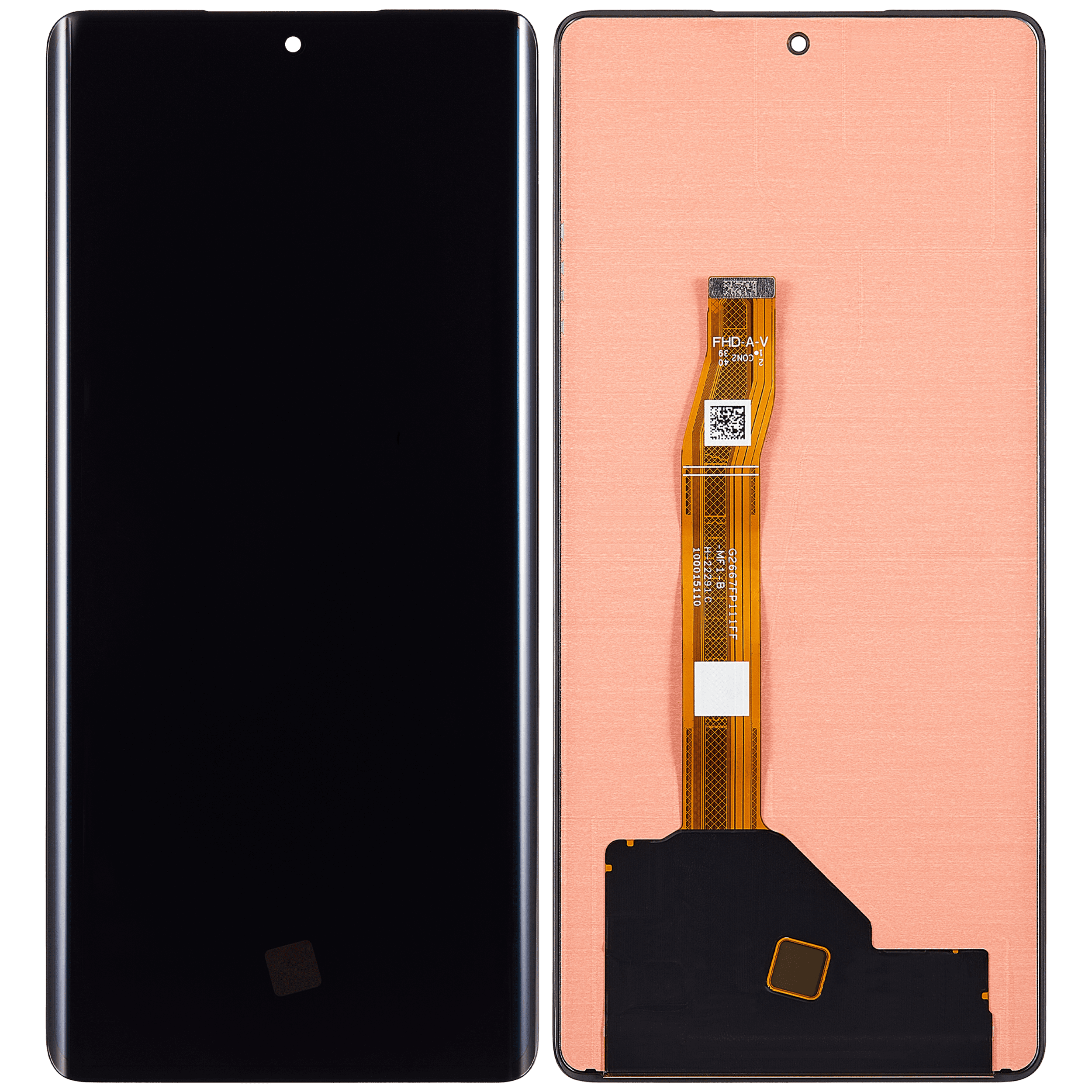 OLED Display ohne Rahmen für Honor X40 / Honor X9A / Honor Magic5 Lite (professionell aufgearbeitet) – Bild 2
