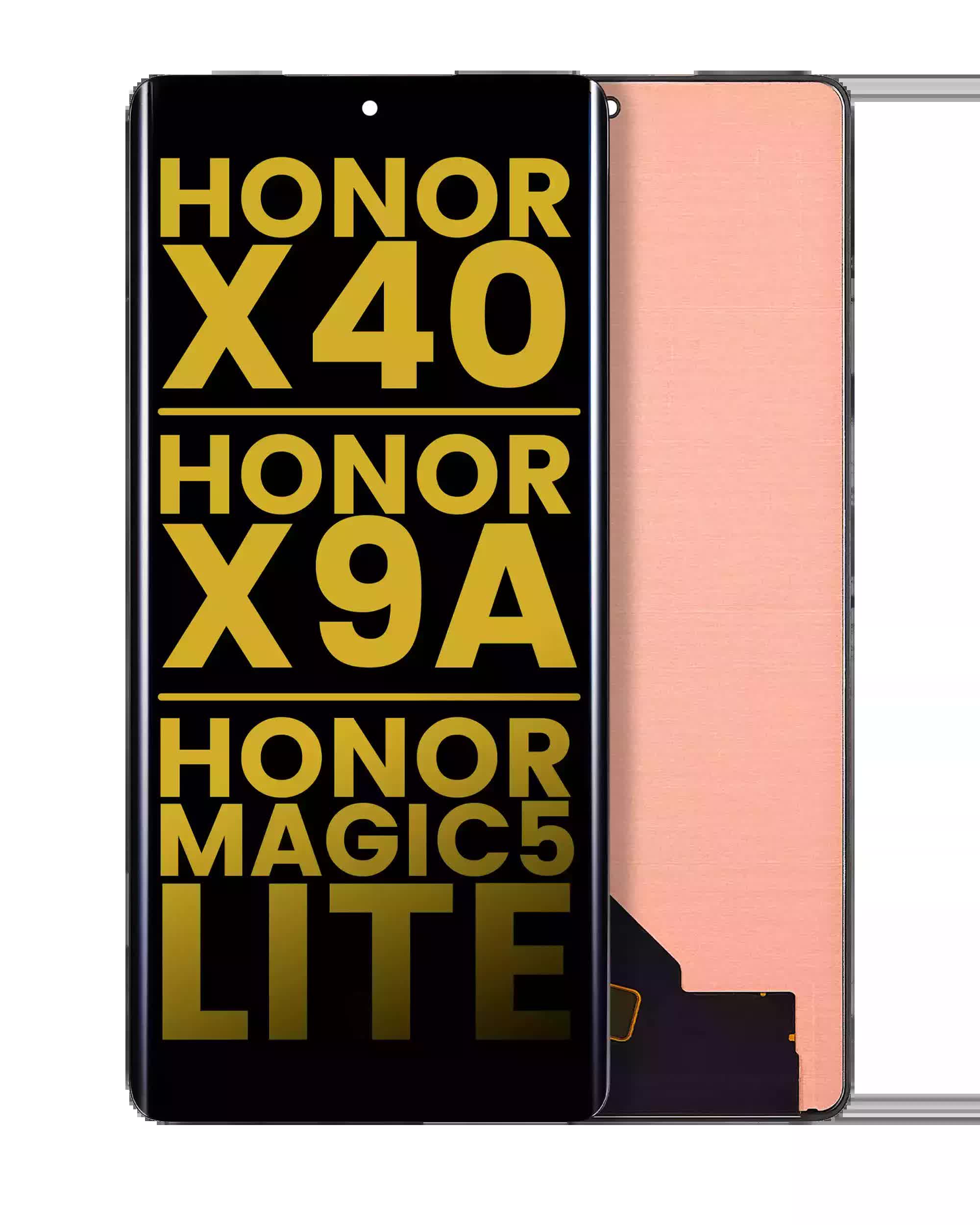 OLED Display ohne Rahmen für Honor X40 / Honor X9A / Honor Magic5 Lite (professionell aufgearbeitet)