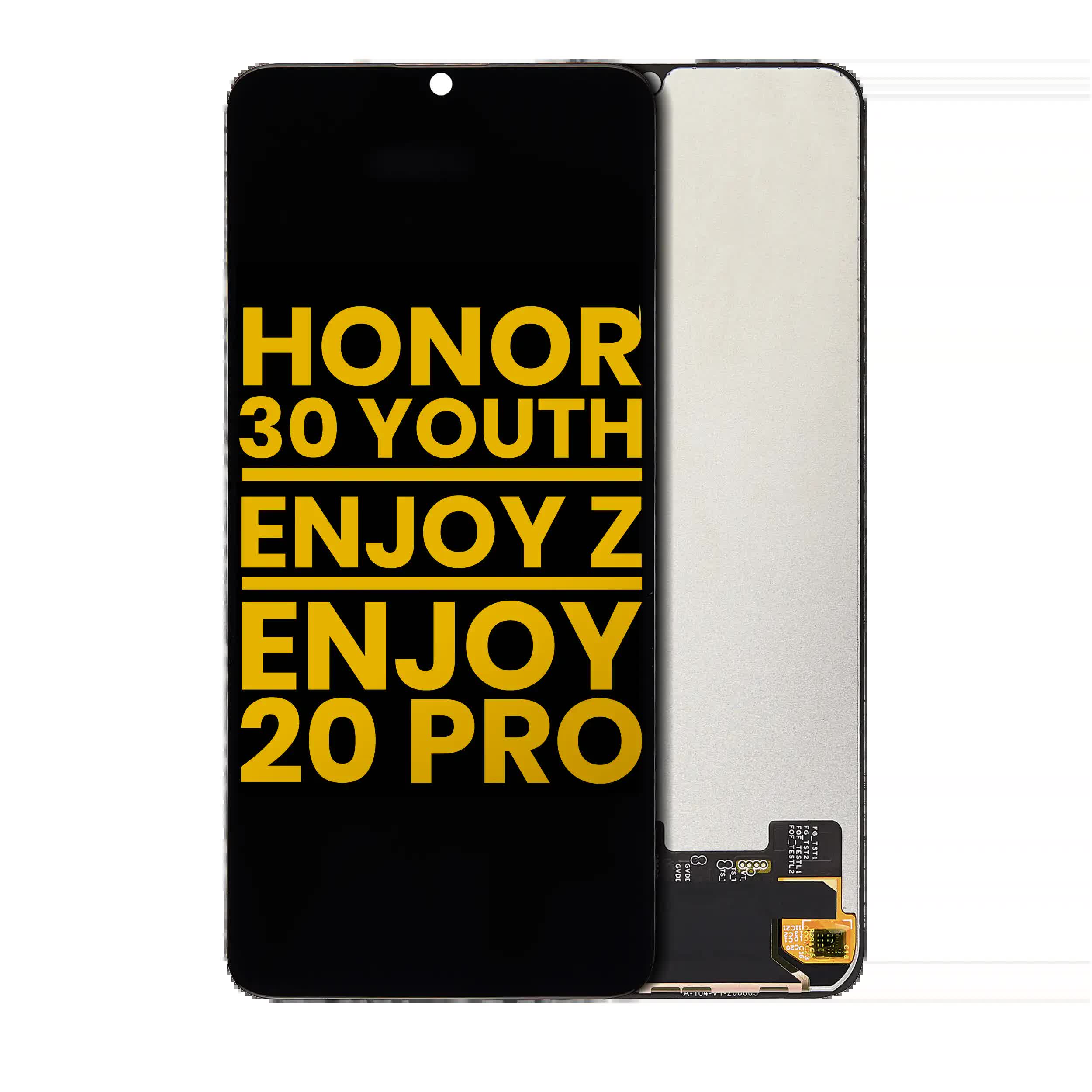 LCD Display ohne Rahmen für Honor 30 Youth / Huawei Enjoy Z 5G / Huawei Enjoy 20 Pro (professionell aufgearbeitet)