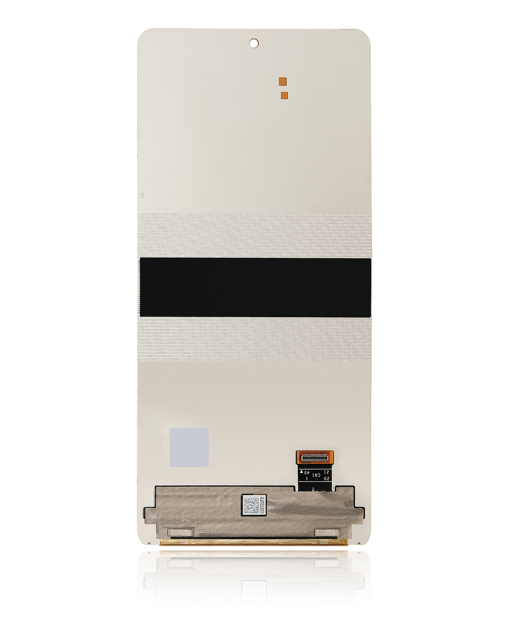 Main OLED Display ohne Rahmen für Motorola Razr 5G (XT2251 / 2022) (professionell aufgearbeitet) – Bild 4