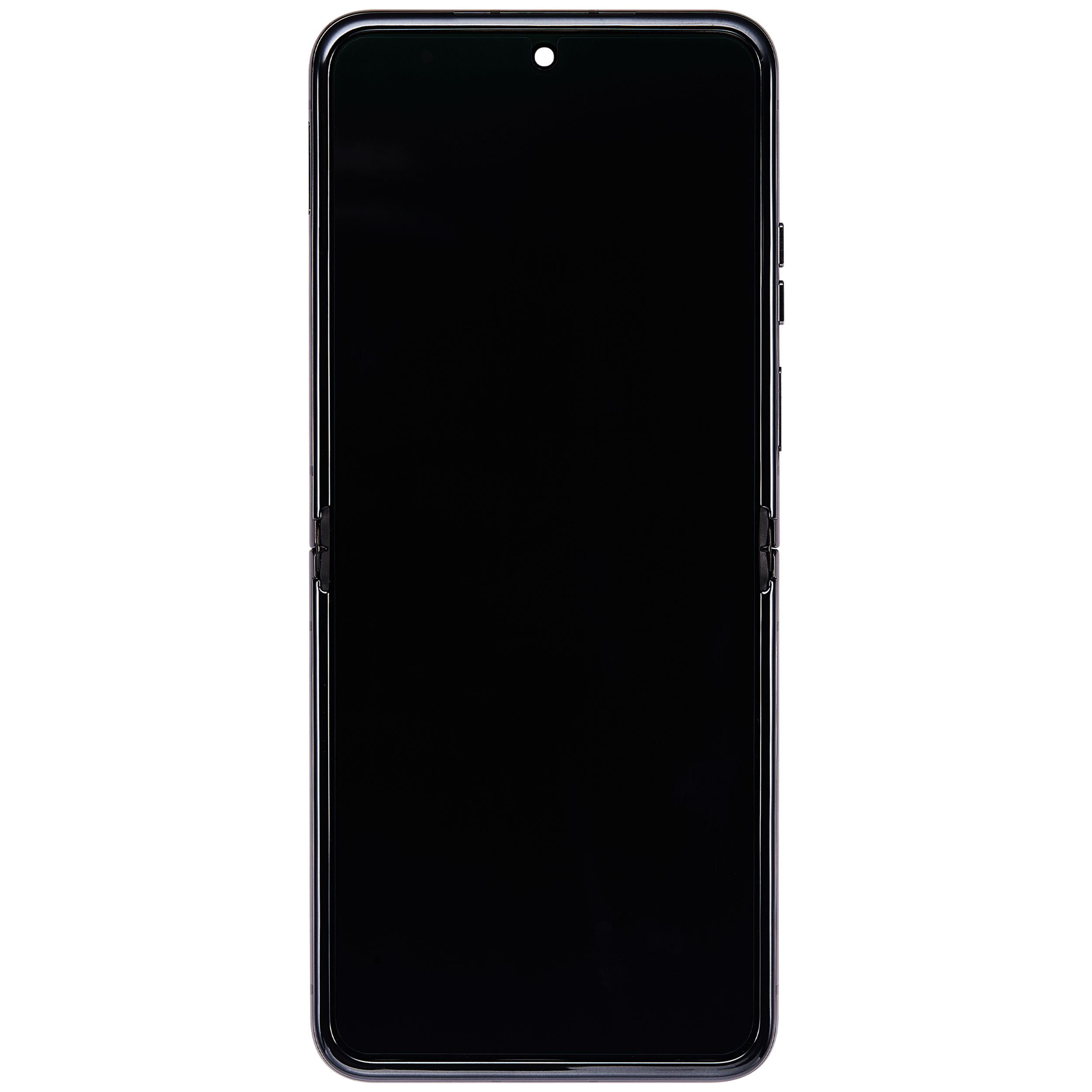 Inner OLED Display mit Rahmen für Motorola Moto Razr Plus 2023 / Razr 40 Ultra (XT2321 / 2023) (professionell aufgearbeitet) (Infinite Black) – Bild 3