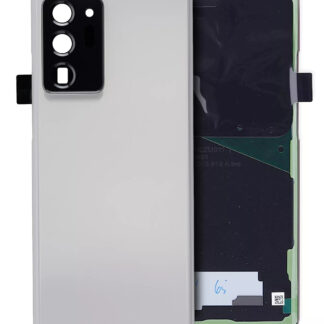 Rückdeckelglas mit Kameraglas für Samsung Galaxy Note 20 Ultra (Service Pack) (Mystic White)