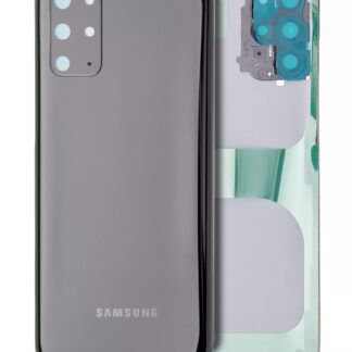 Rückdeckelglas mit Kameraglas für Samsung Galaxy S20 Plus (Service Pack) (Cosmic Black)