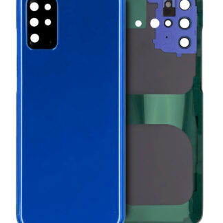 Rückdeckelglas mit Kameraglas für Samsung Galaxy S20 Plus (Service Pack) (Aura Blue)
