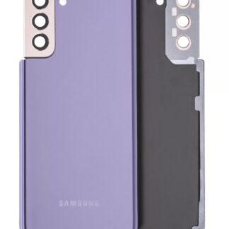 Rückdeckelglas mit Kameraglas für Samsung Galaxy S21 Plus (Service Pack) (Phantom Violet)