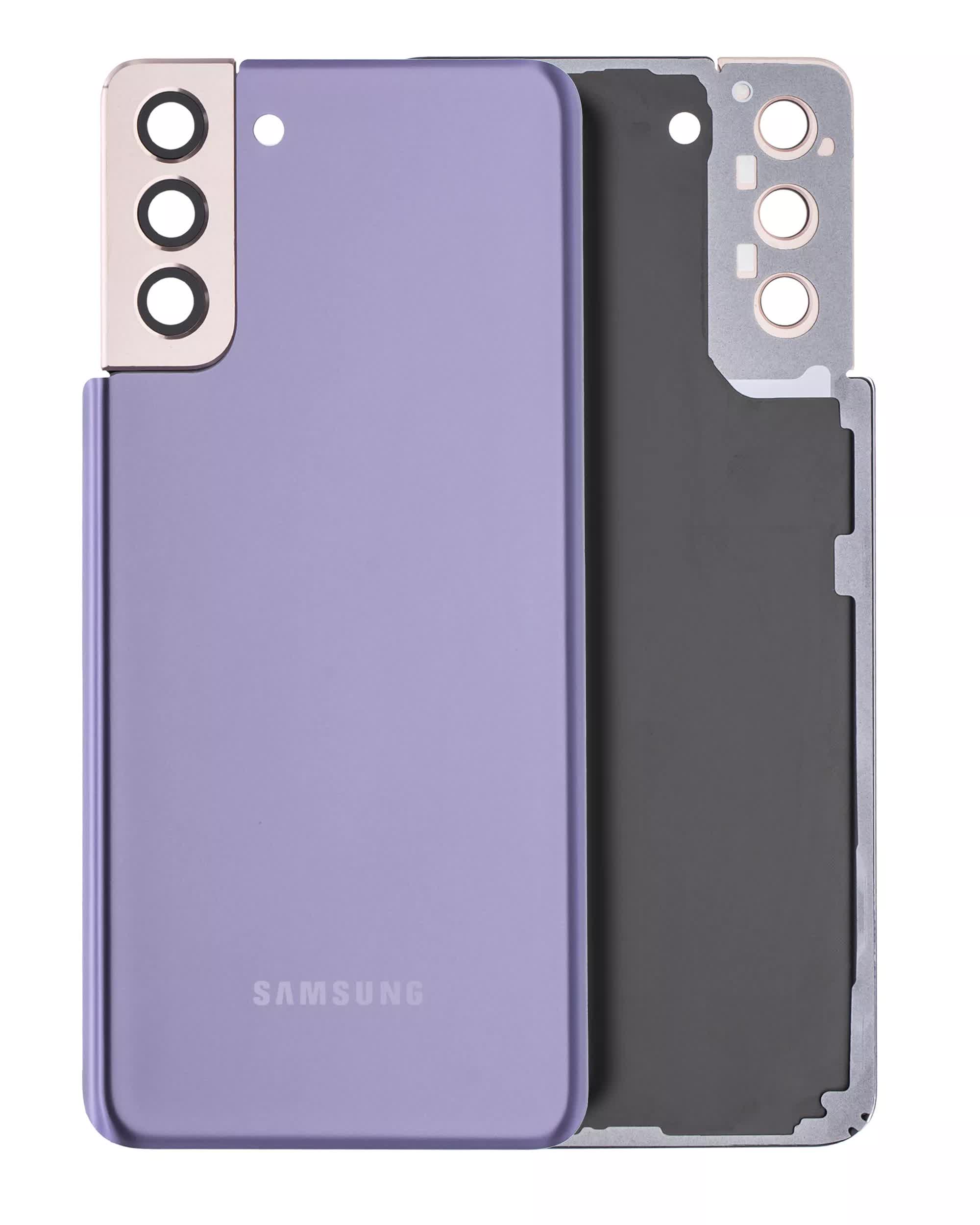 Rückdeckelglas mit Kameraglas für Samsung Galaxy S21 Plus (Service Pack) (Phantom Violet)