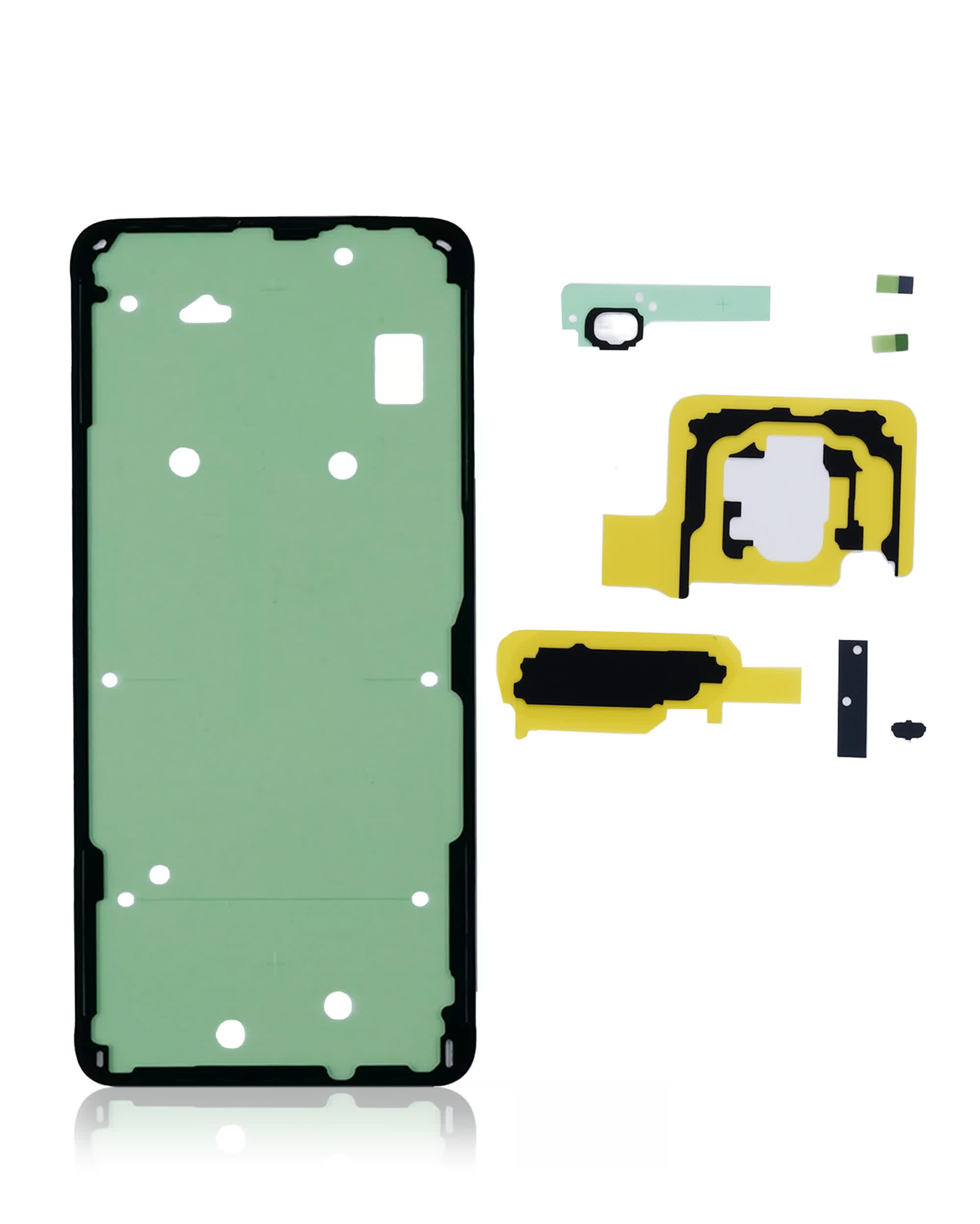 Display Klebefolie mit Re-Work Set für Samsung Galaxy S9 (Service Pack)