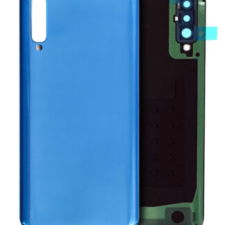 Rückdeckelglas mit Klebefolie für Samsung Galaxy A50 (A505 / 2019) (Blue (Blau))