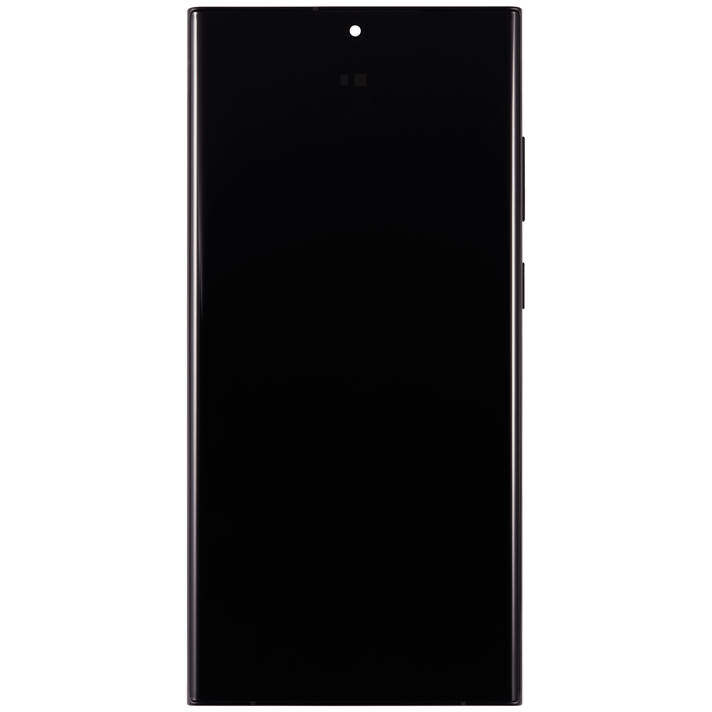 OLED Display mit Rahmen für Samsung Galaxy S23 Ultra (US & International) (professionell aufgearbeitet) (Graphite / Red) – Bild 3