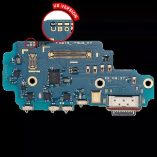 Ladebuchse mit SIM-Kartenleser für Samsung Galaxy S23 Ultra 5G (S918U) (US-Version) (Premium)