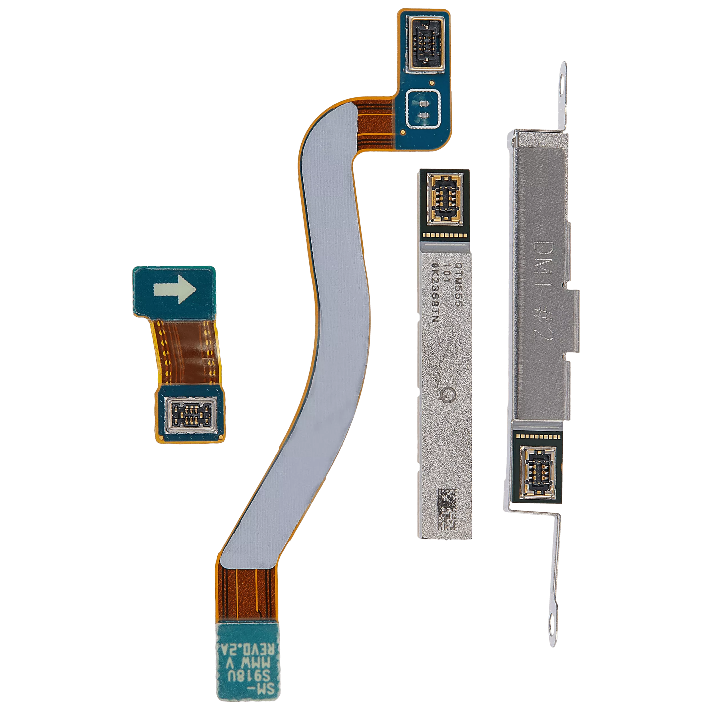 5G Antenne Flexkabel mit Modul für Samsung Galaxy S23 Ultra (4-teiliges Set) – Bild 2
