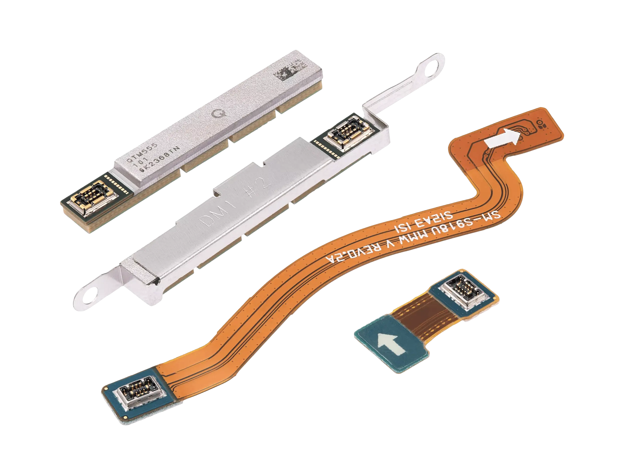5G Antenne Flexkabel mit Modul für Samsung Galaxy S23 Ultra (4-teiliges Set) – Bild 3