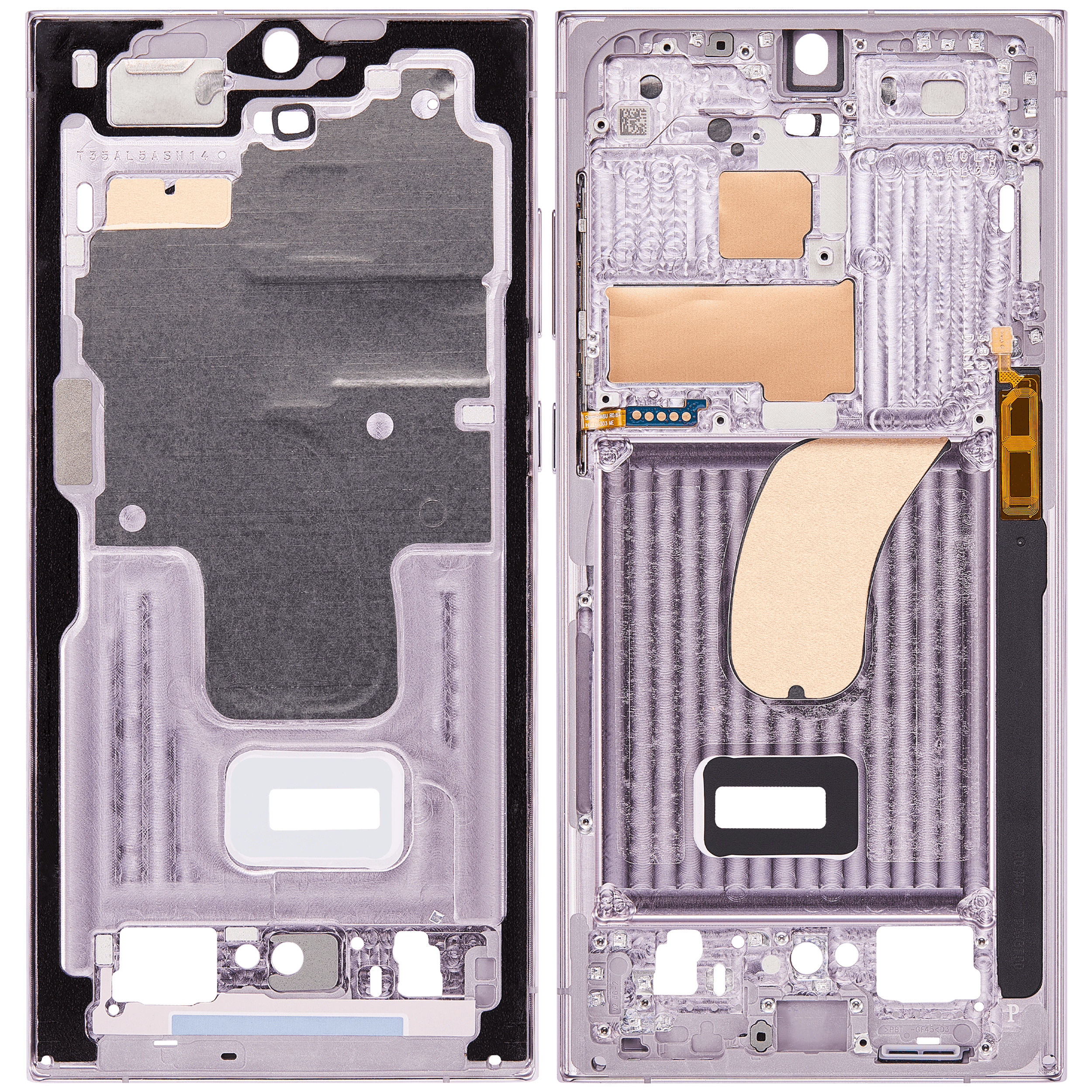 Mittelrahmen für Samsung Galaxy S23 Ultra 5G (US & International Version) (Lavender) – Bild 2